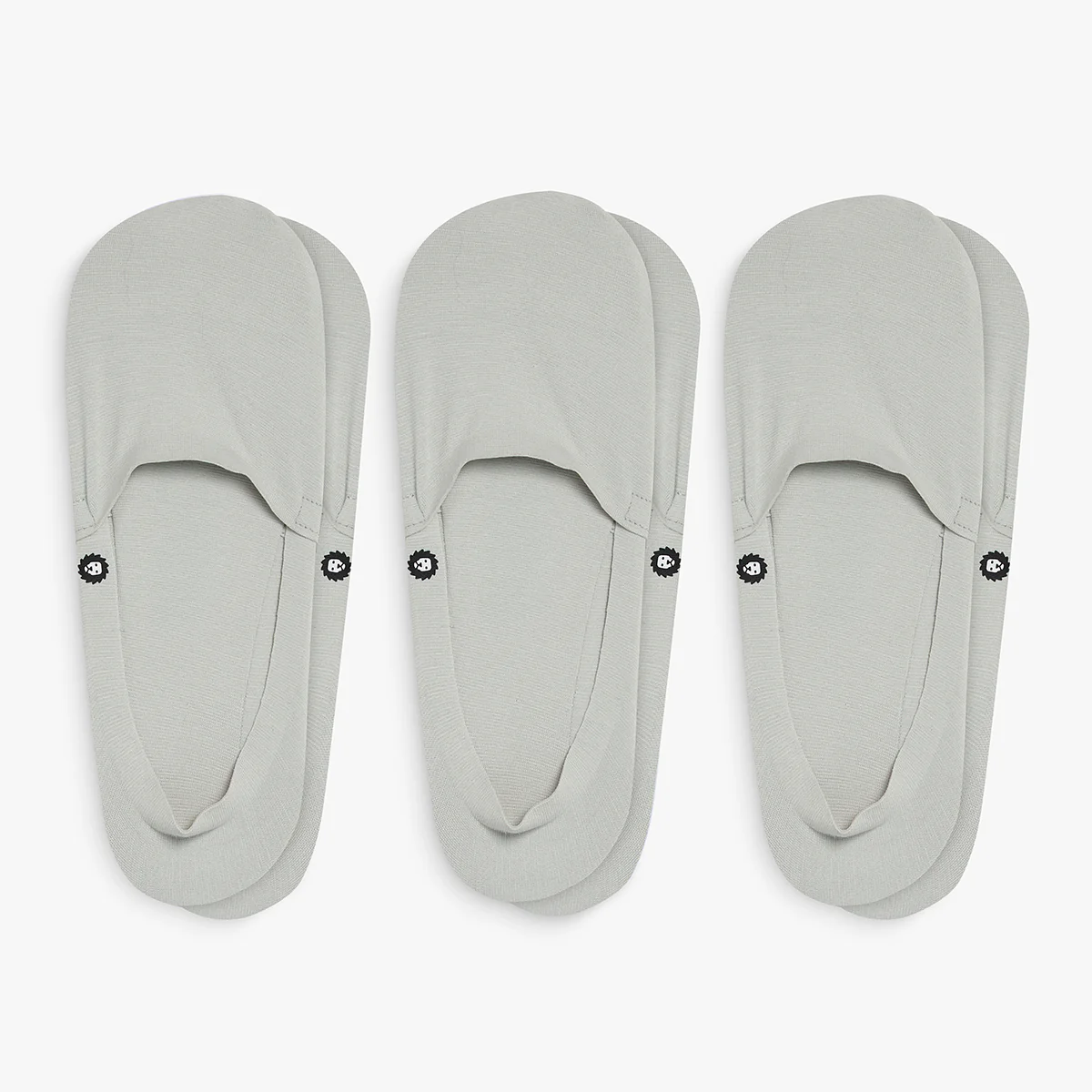 3 x No Show Essentials Second Skin - Grey