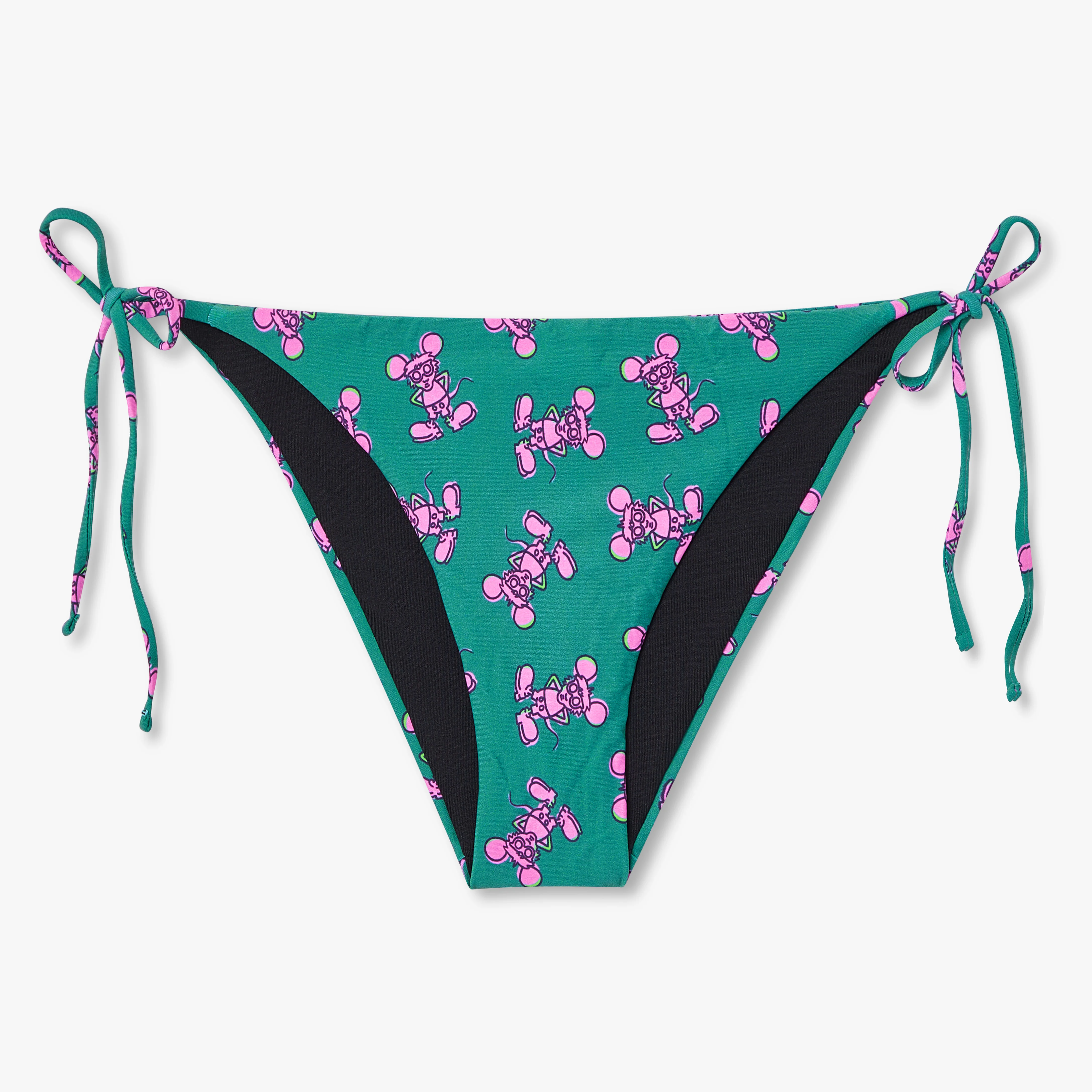 Keith Haring Andy Mouse Bikini Top - Green - Image 4