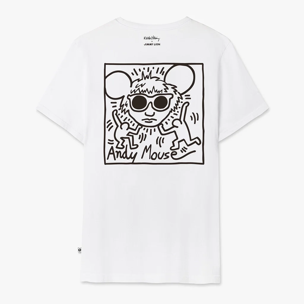 Andy Mouse Tee - White - Image 2