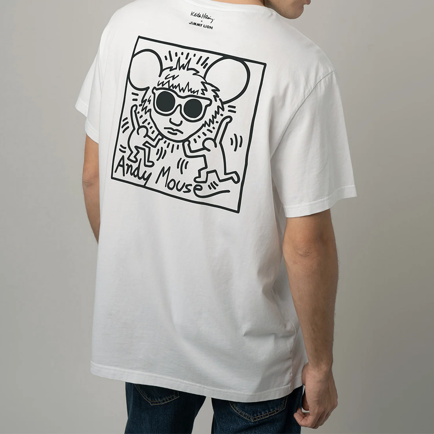 Andy Mouse Tee - White - Image 3