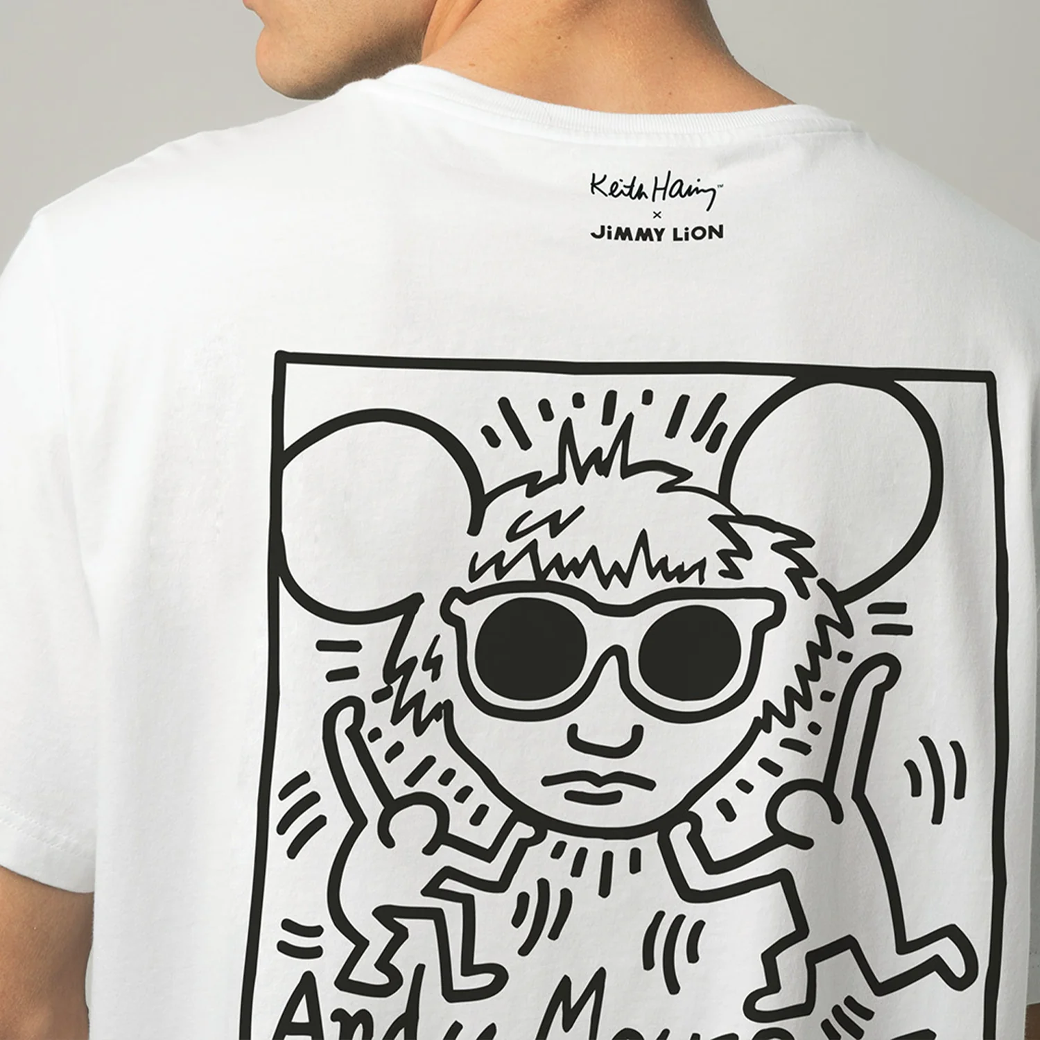 Andy Mouse Tee - White - Image 7