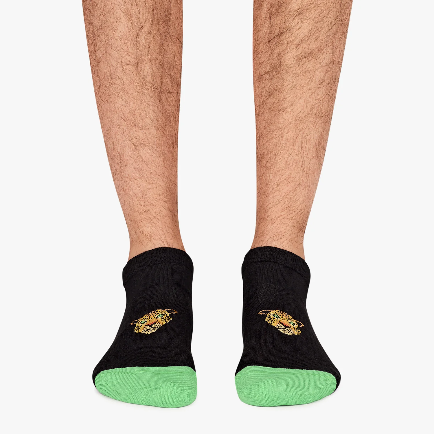 Ankle Athletic Leopard - Black - Image 2