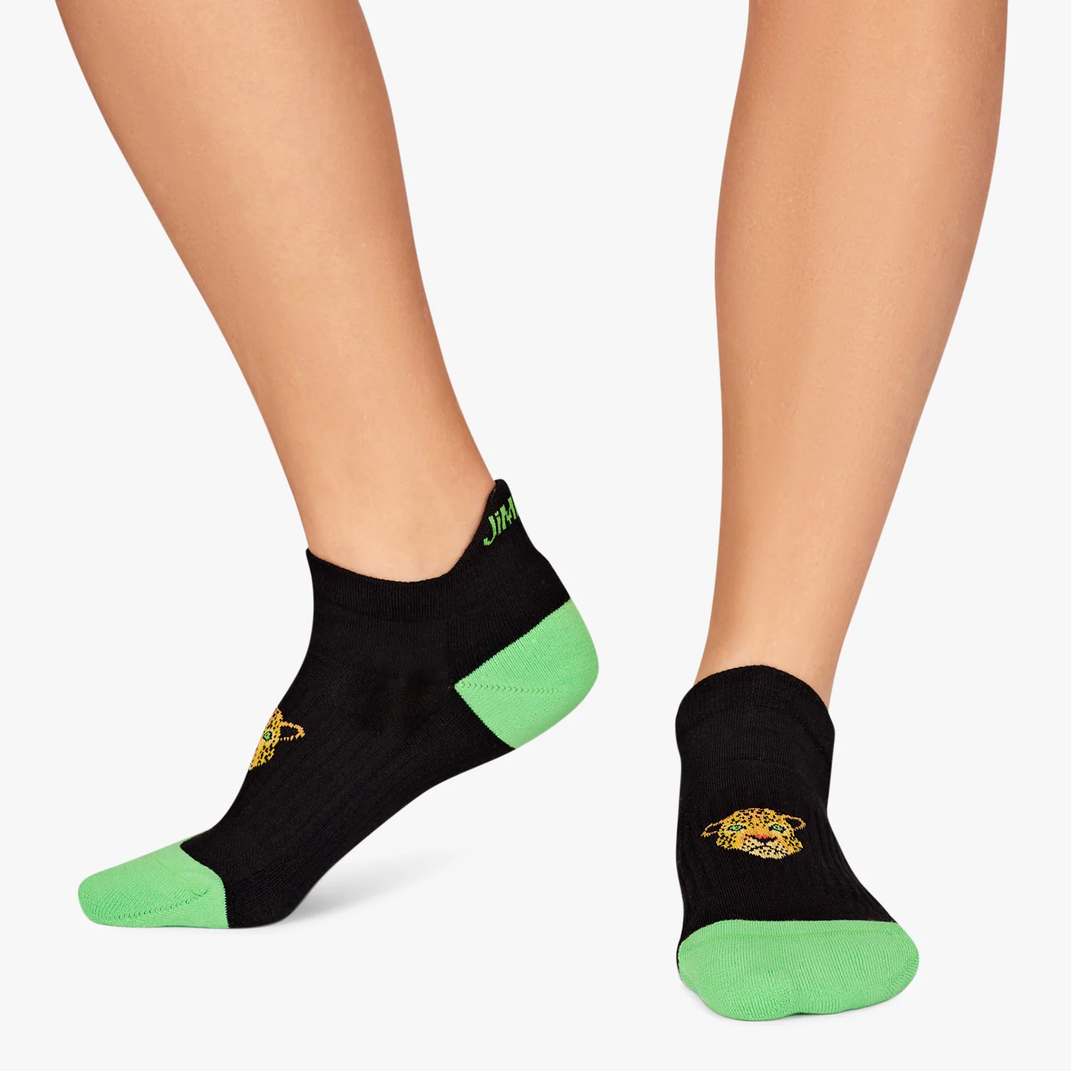 Ankle Athletic Leopard - Black - Image 3