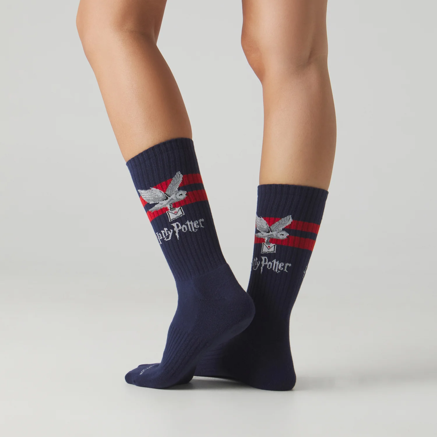 Athletic Harry Potter Hedwig Socks - Dark Blue - Image 3