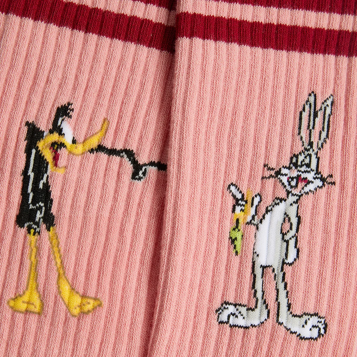Athletic Daffy vs Bugs - Pink - Image 4