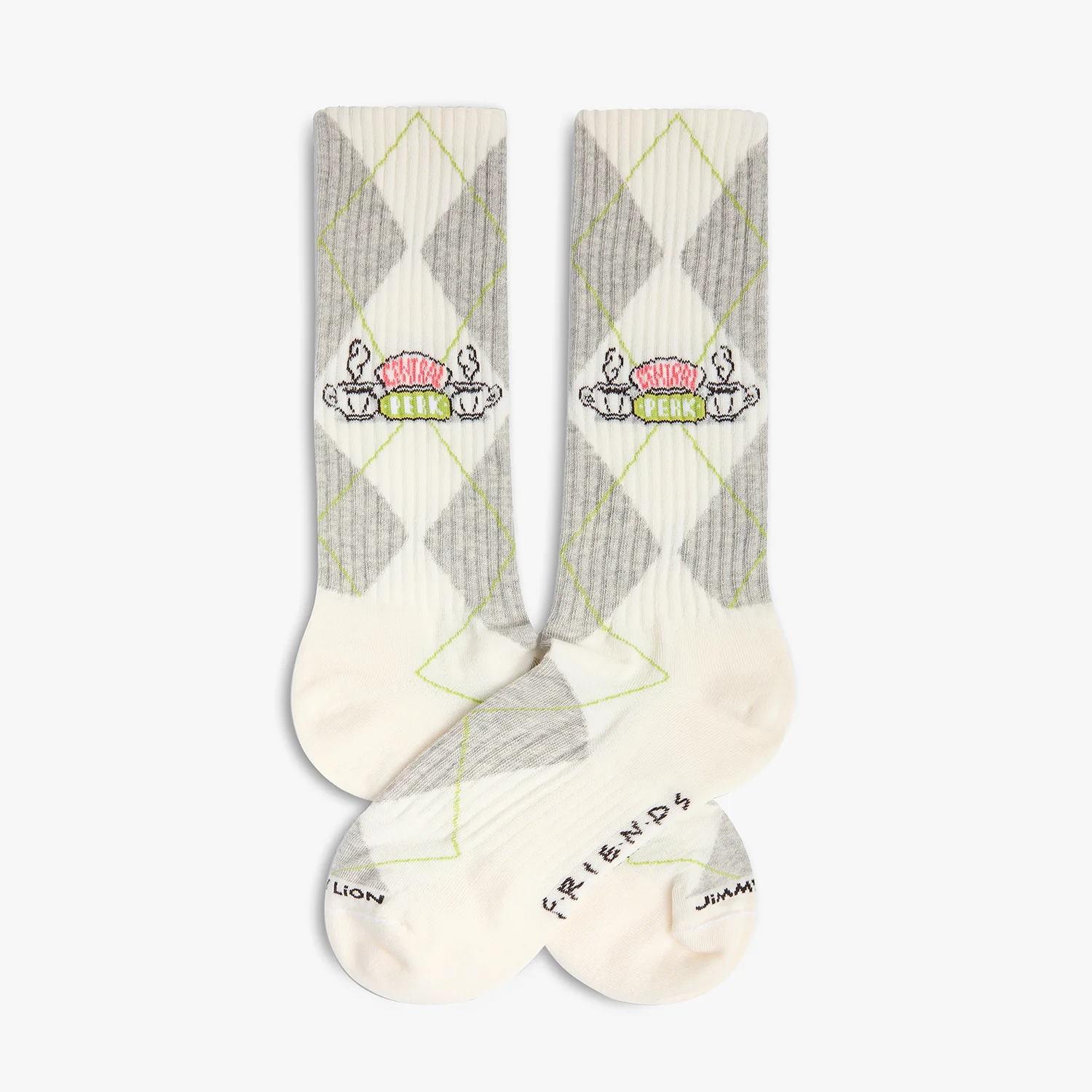 Athletic Friends Central Perk - White Grey