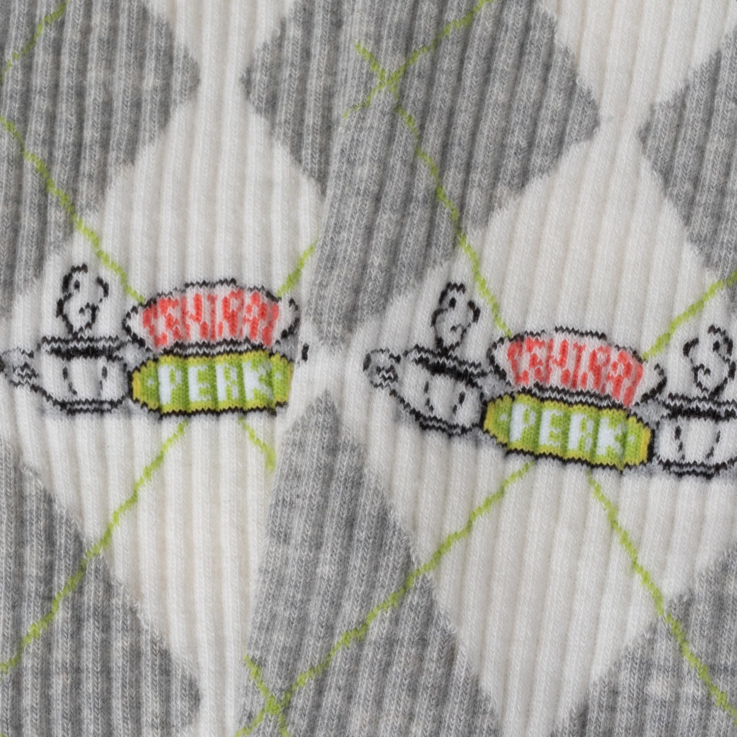 Athletic Friends Central Perk - White Grey - Image 4