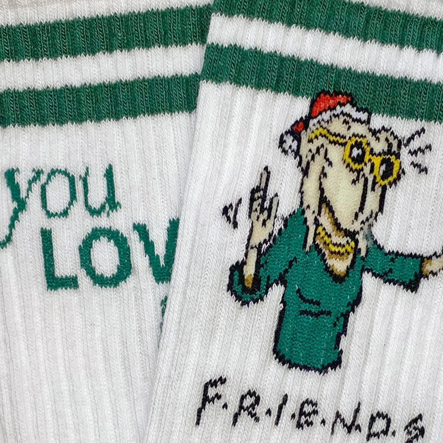 Athletic Friends You Love Me - White - Image 4