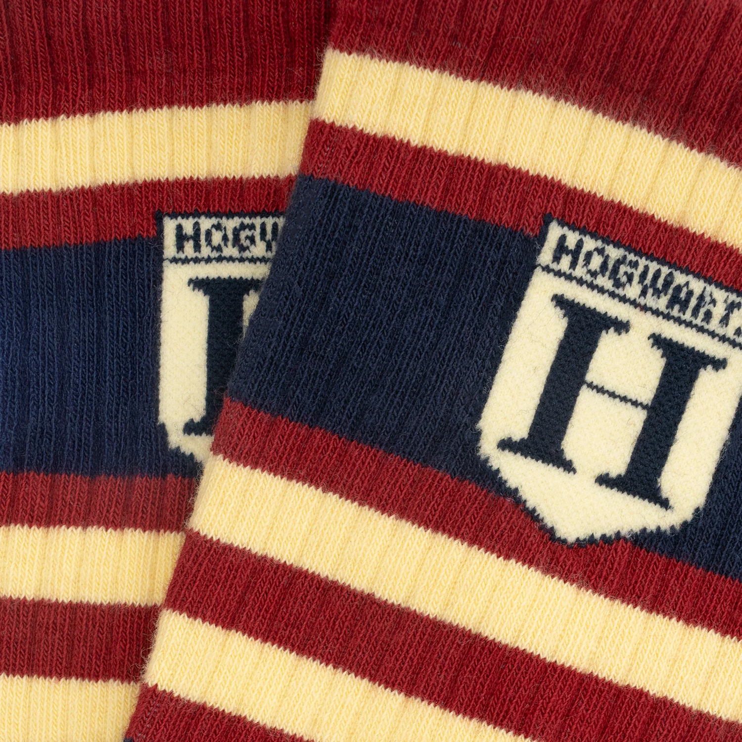 Athletic Harry Potter Hogwarts Socks - Burgundy - Image 4
