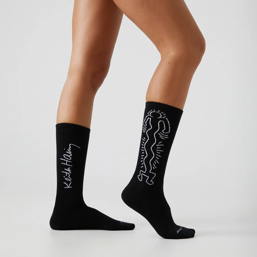 Athletic Keith Haring Dancer - Black - Image 3