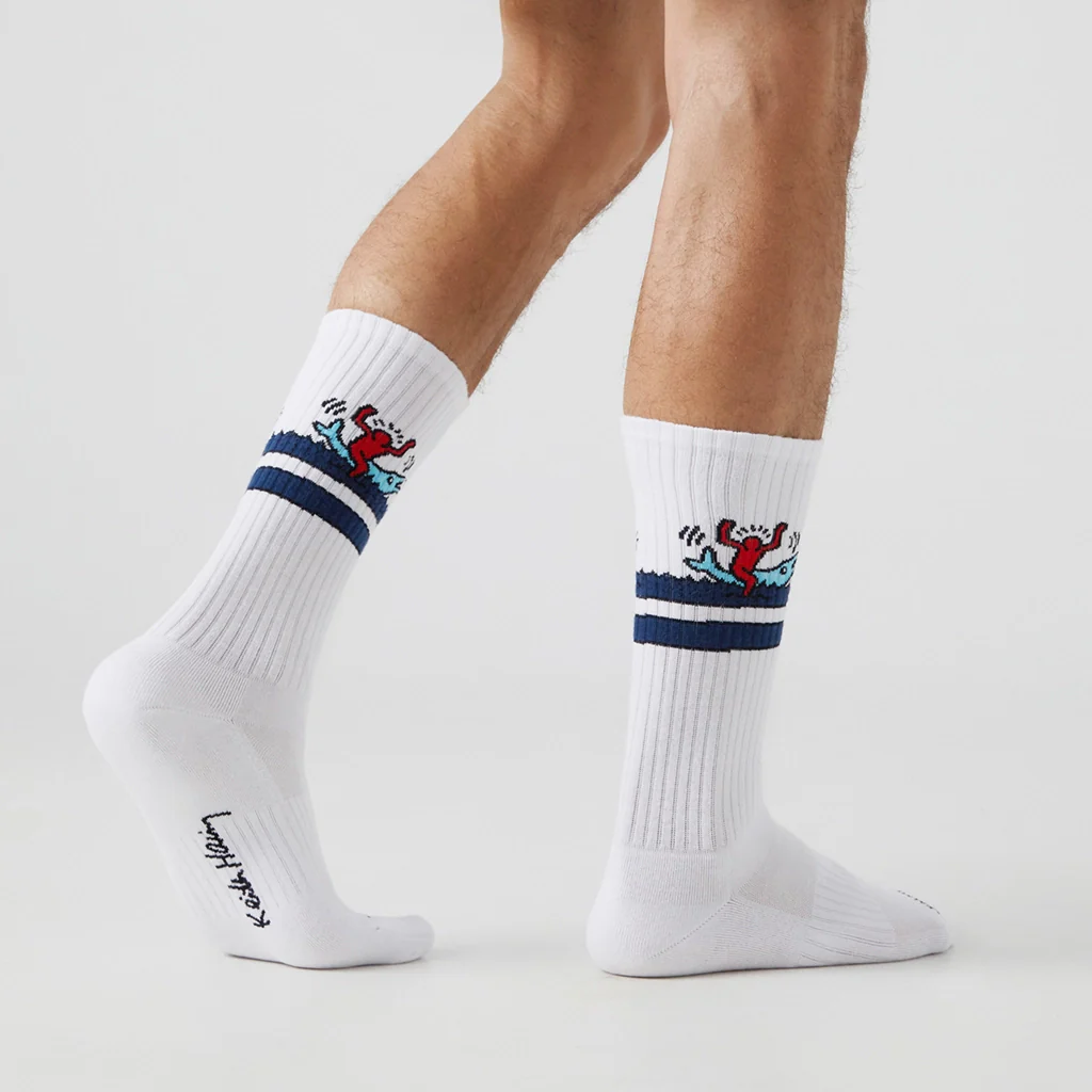 Athletic Keith Haring Dolphin - White - Image 2