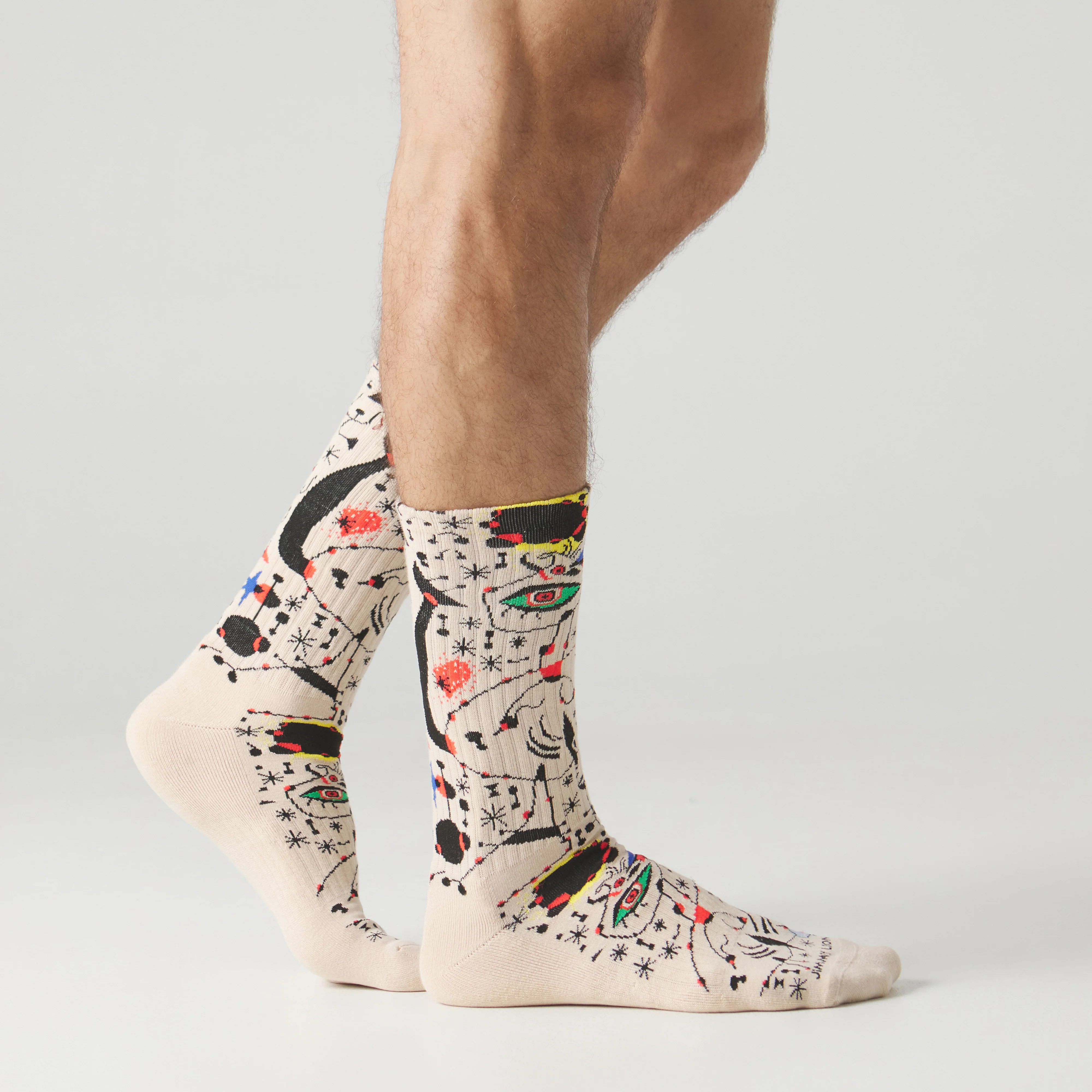 Athletic Miro Ciphers and Constellations - Beige - Image 2