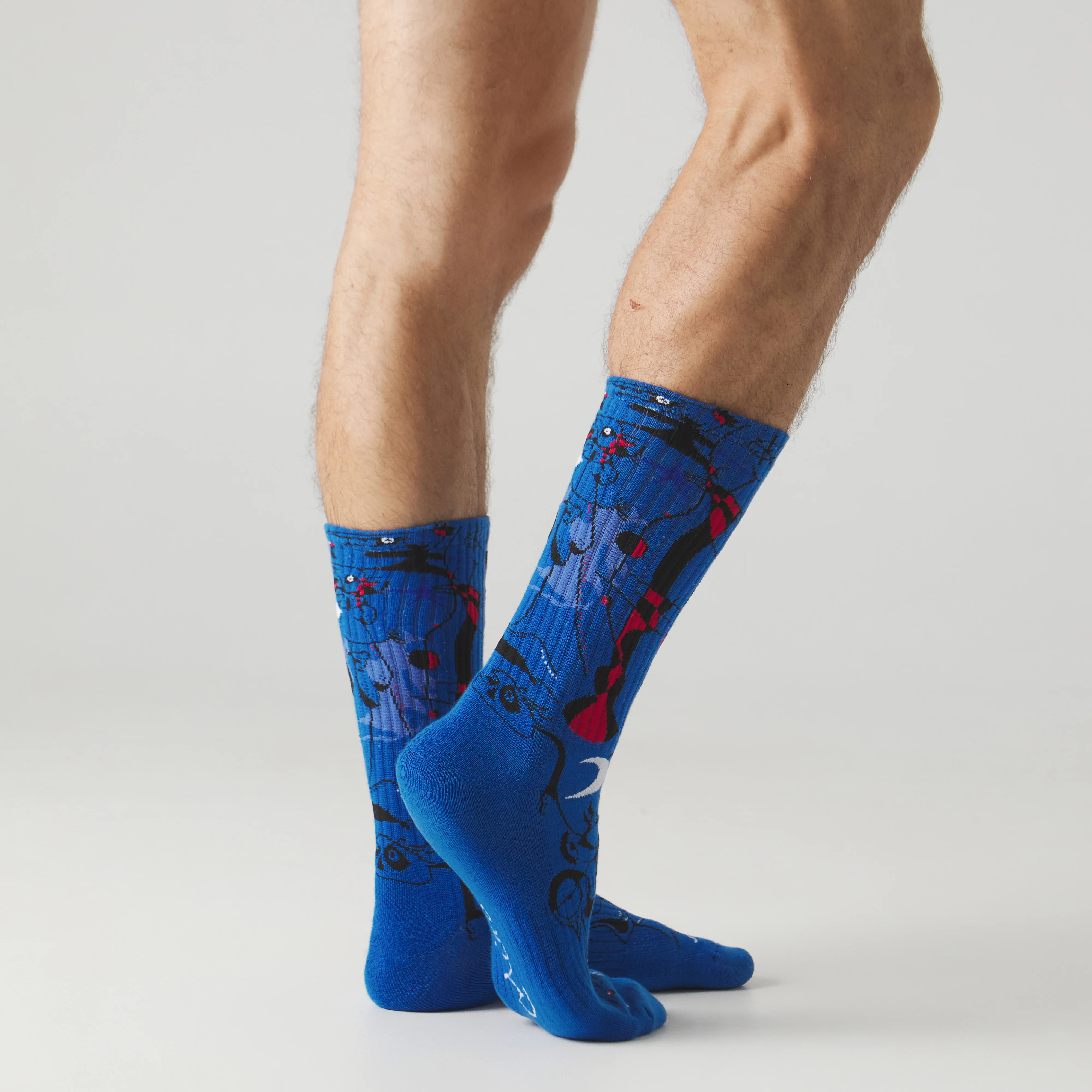Athletic Miro Figures at Night - Azul - Image 3