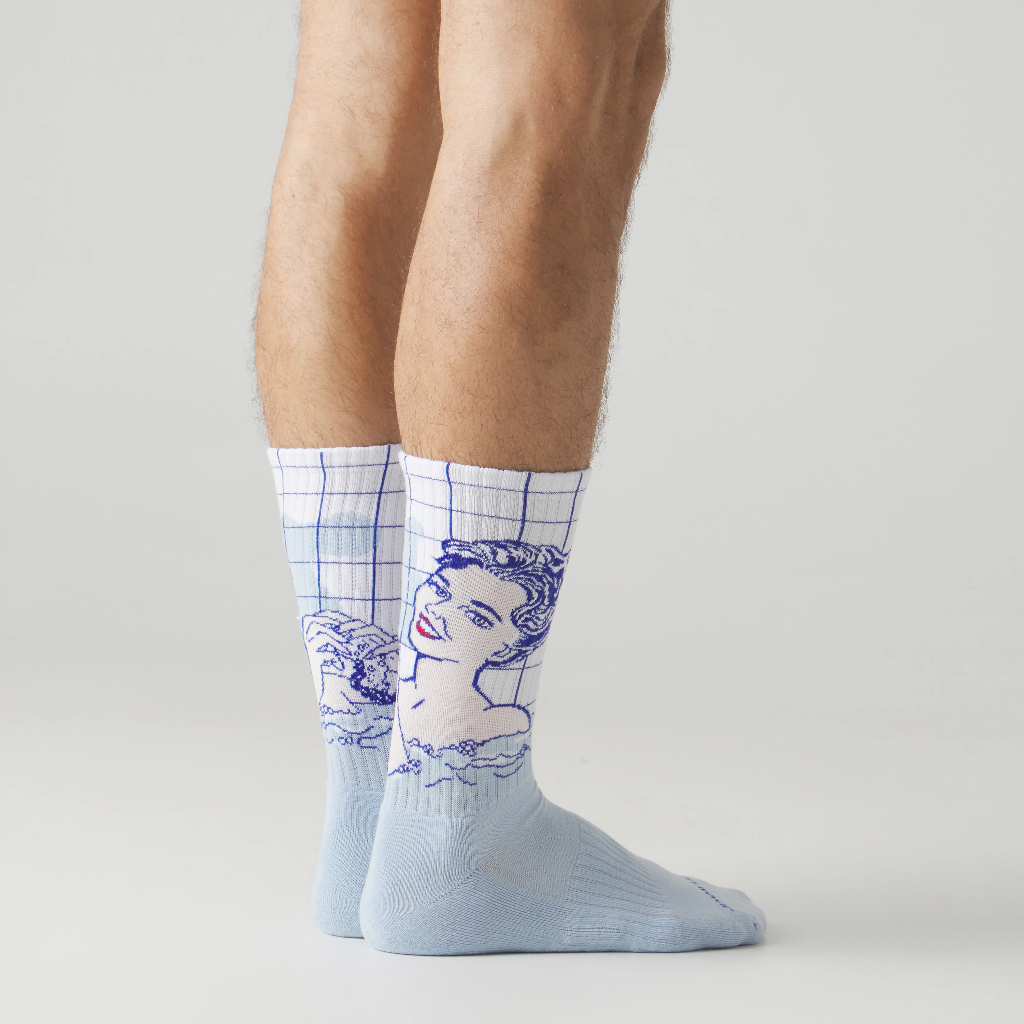 Athletic Roy Lichtenstein Girl in Bath - Light Blue - Image 2