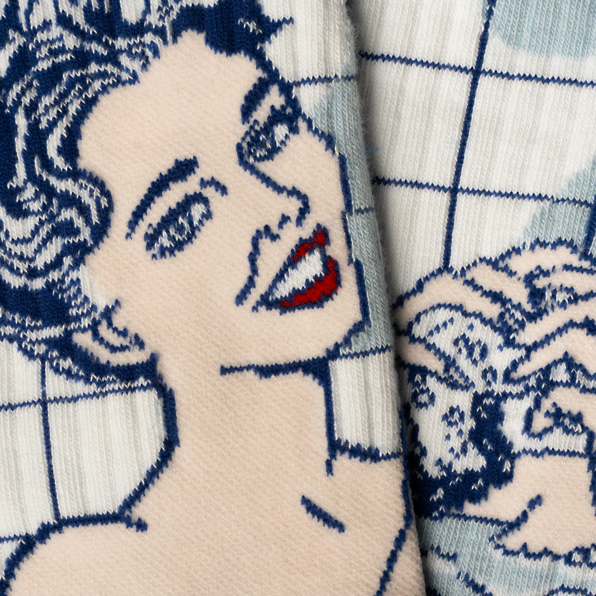 Athletic Roy Lichtenstein Girl in Bath - Light Blue - Image 4
