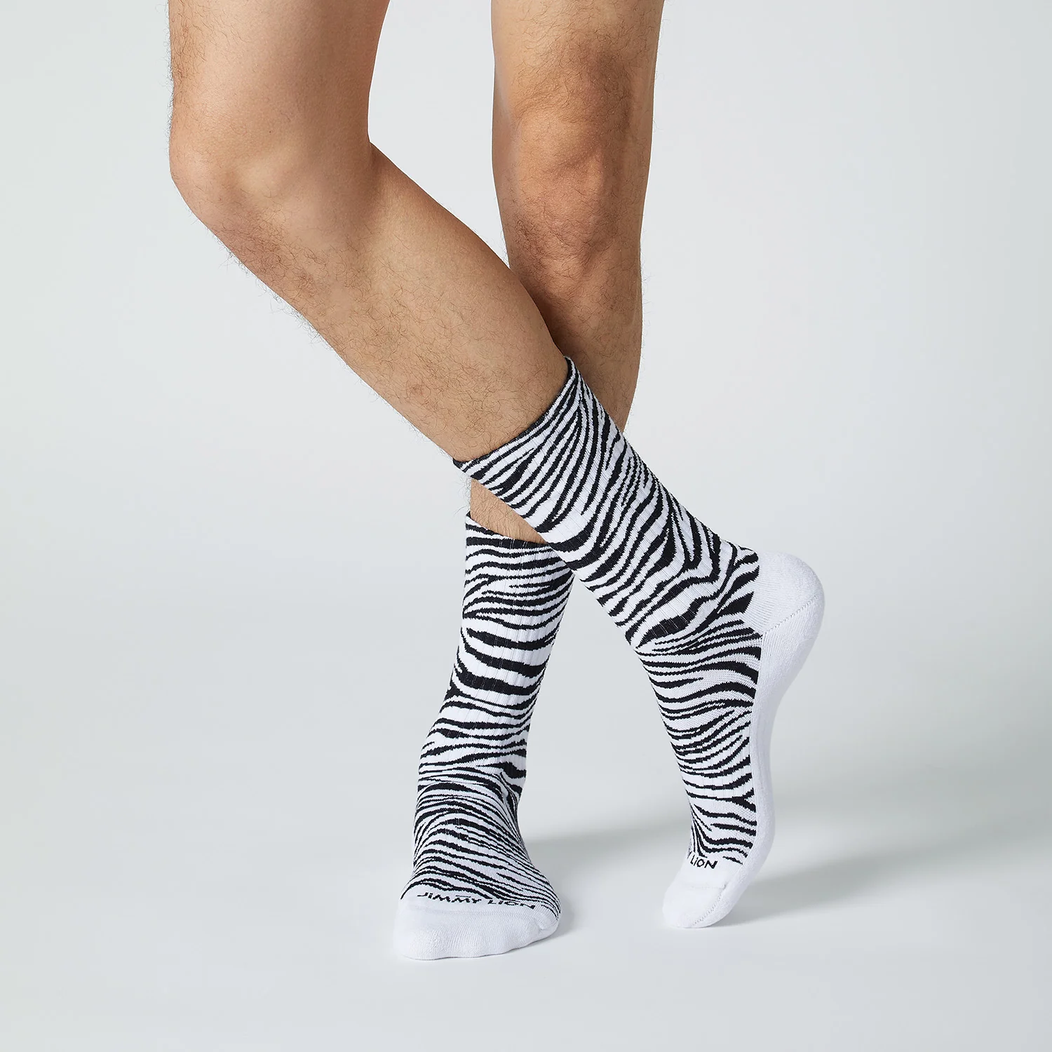 Athletic Zebra Print - White - Image 2