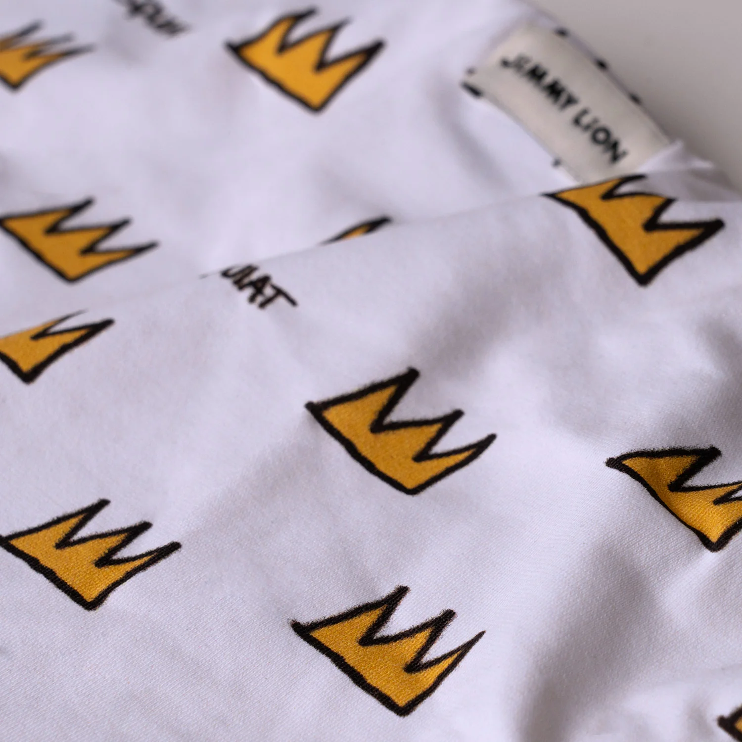 Basquiat Crown Bikini Bottom - White - Image 6
