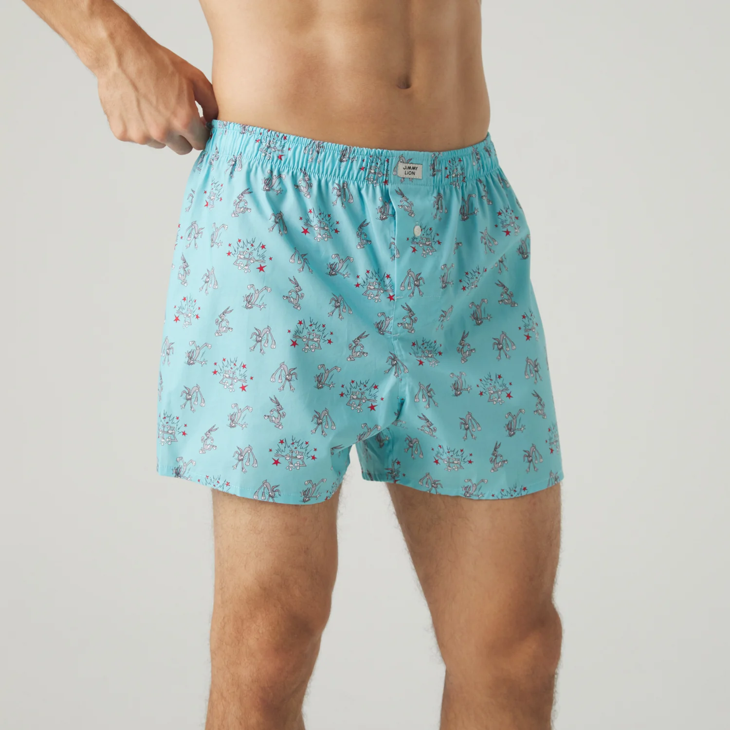 Bugs Bunny Boxer Shorts - Light Blue - Image 2