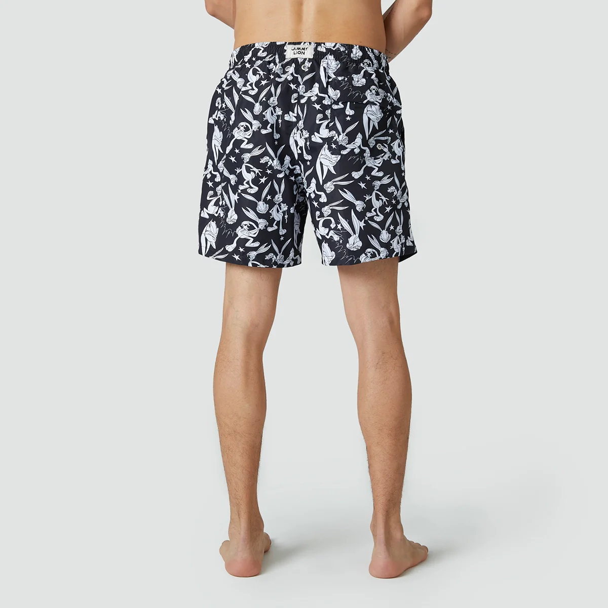 Bugs Bunny Swim Shorts - Black - Image 4