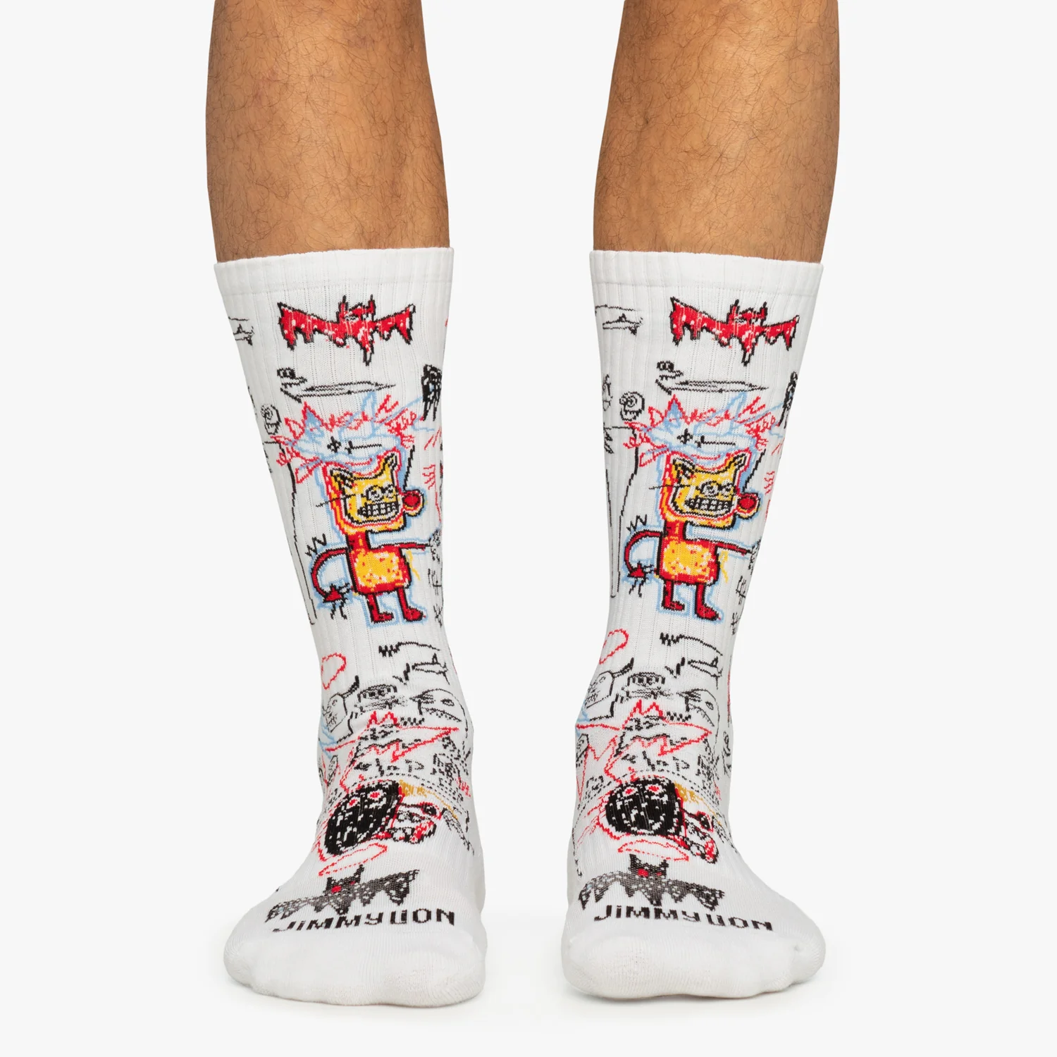 Athletic Basquiat Batman - White - Image 2