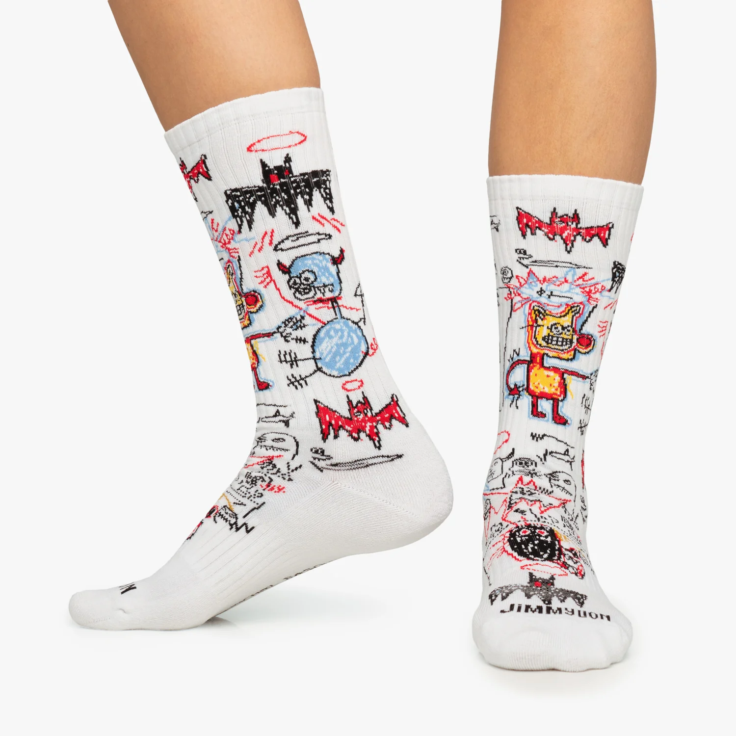Athletic Basquiat Batman - White - Image 3