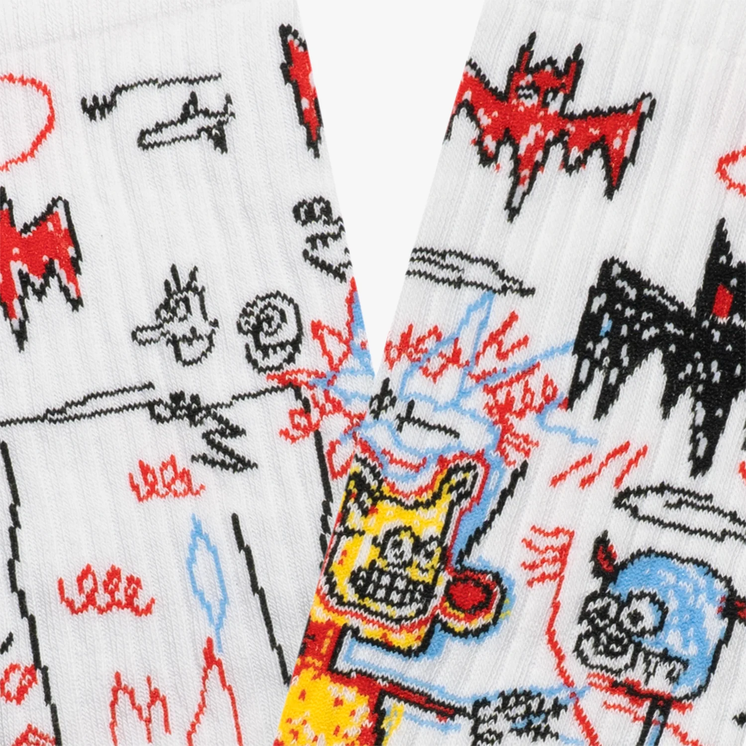 Athletic Basquiat Batman - White - Image 4