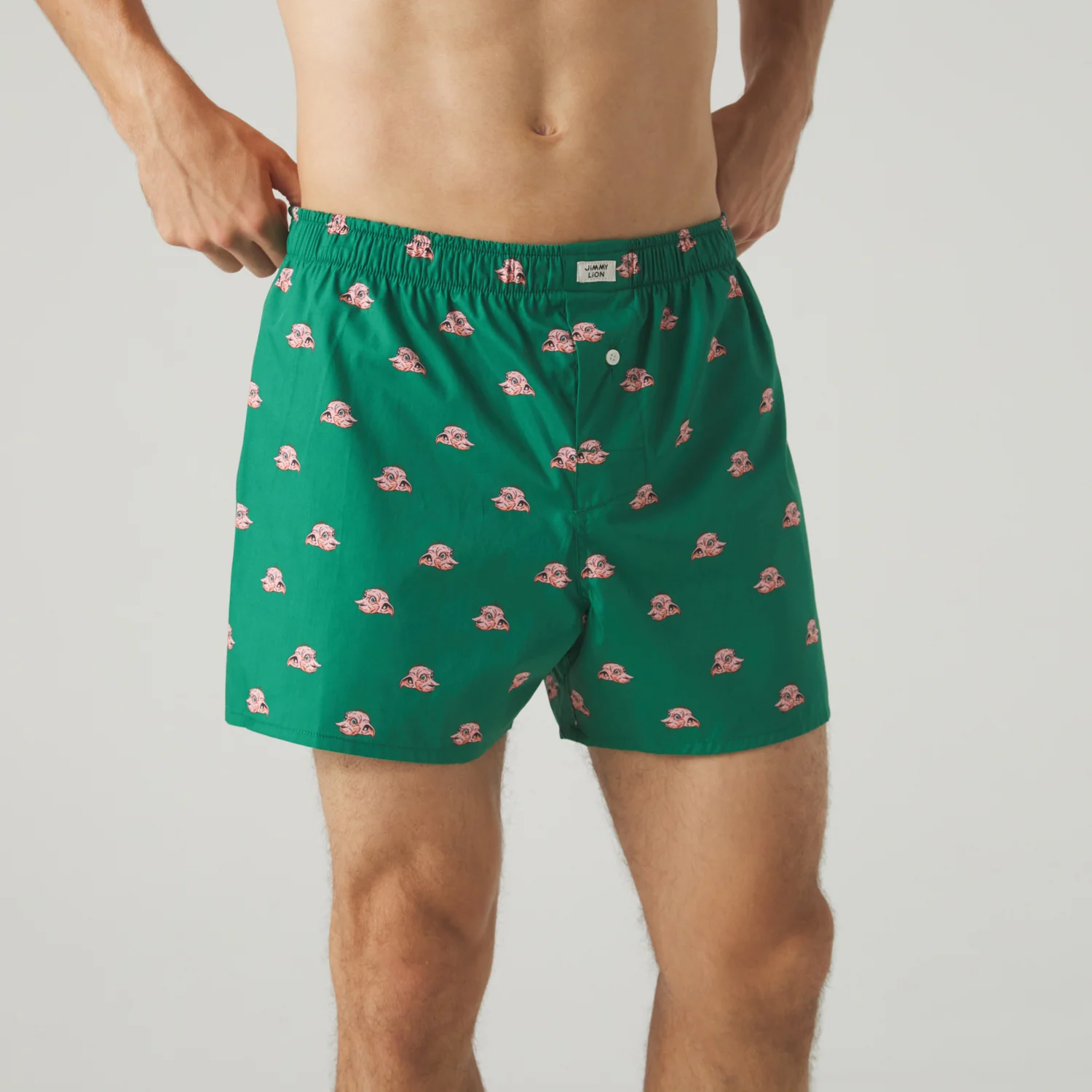Harry Potter Dobby Boxer Shorts - Green - Image 2