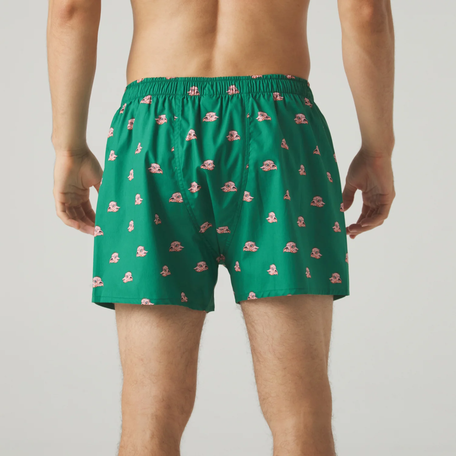 Harry Potter Dobby Boxer Shorts - Green - Image 4