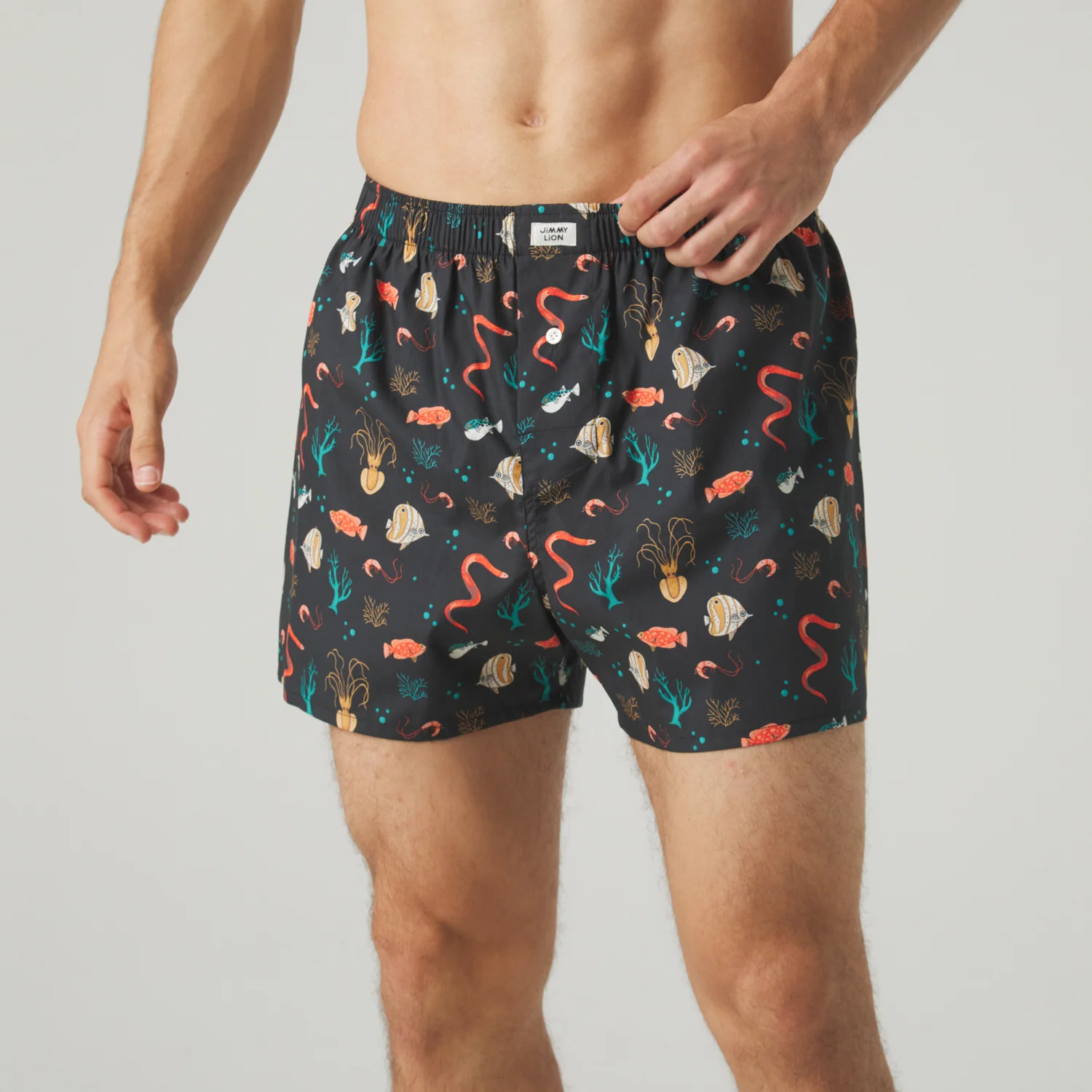 Tide Glow Boxer Shorts - Black - Image 2