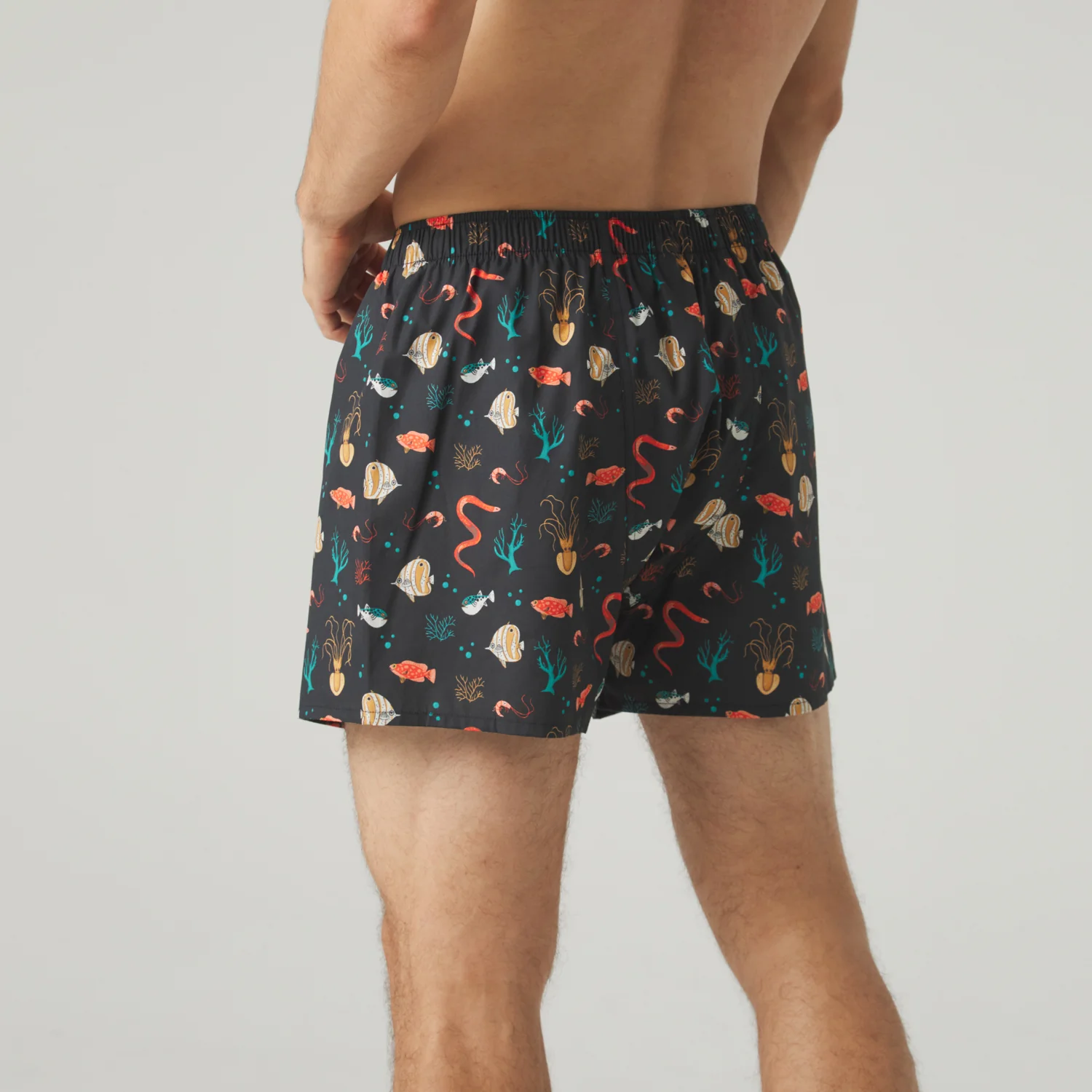 Tide Glow Boxer Shorts - Black - Image 3