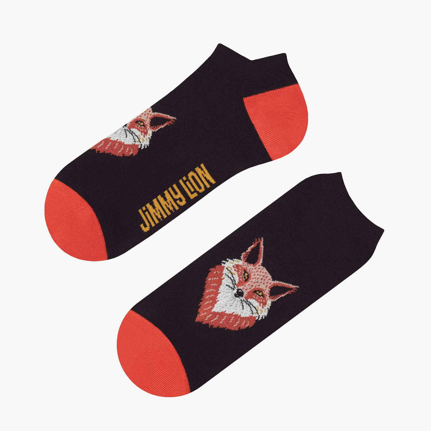 Ankle Fox Head - Black
