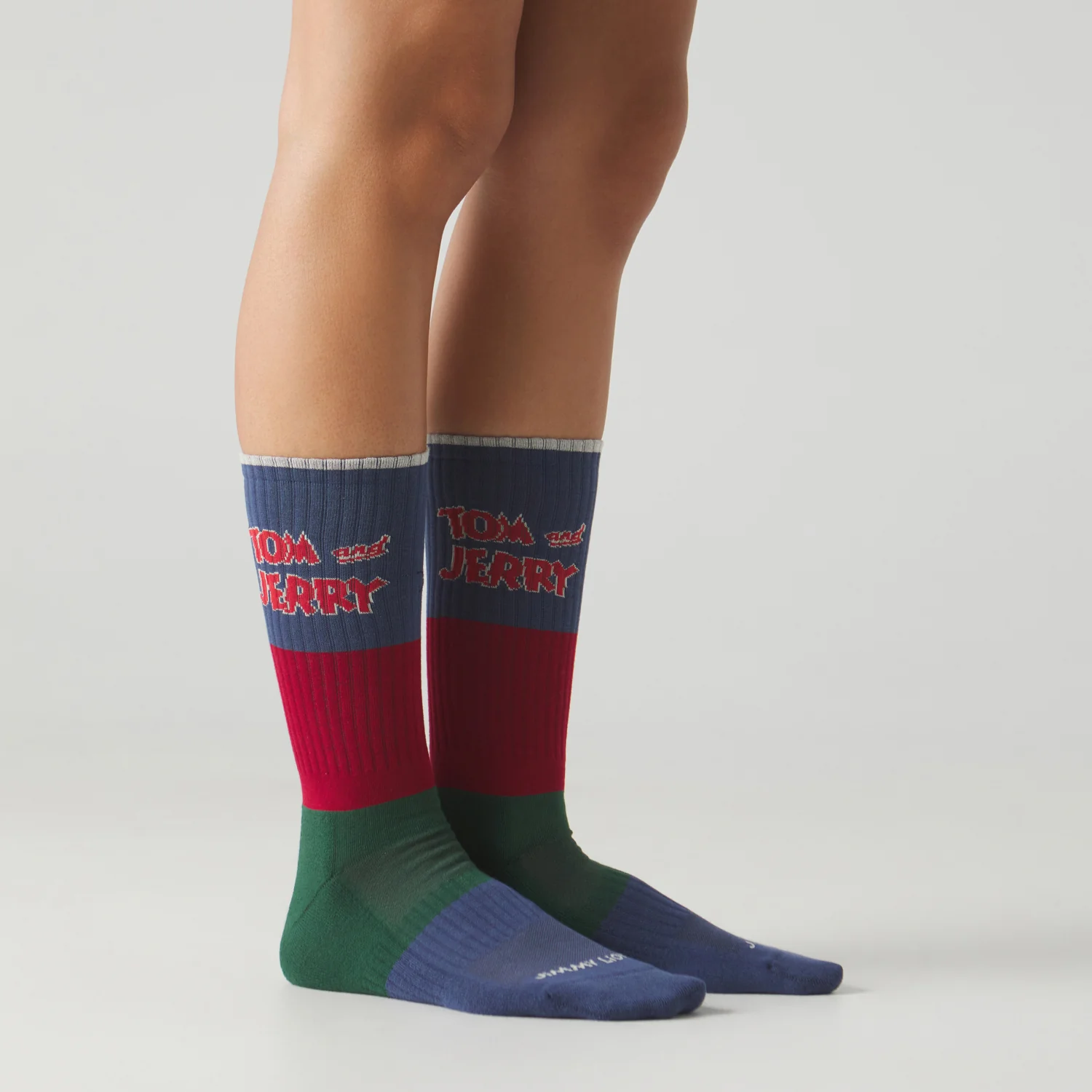 Athletic Tom and Jerry Socks - Navy Blue - Image 2