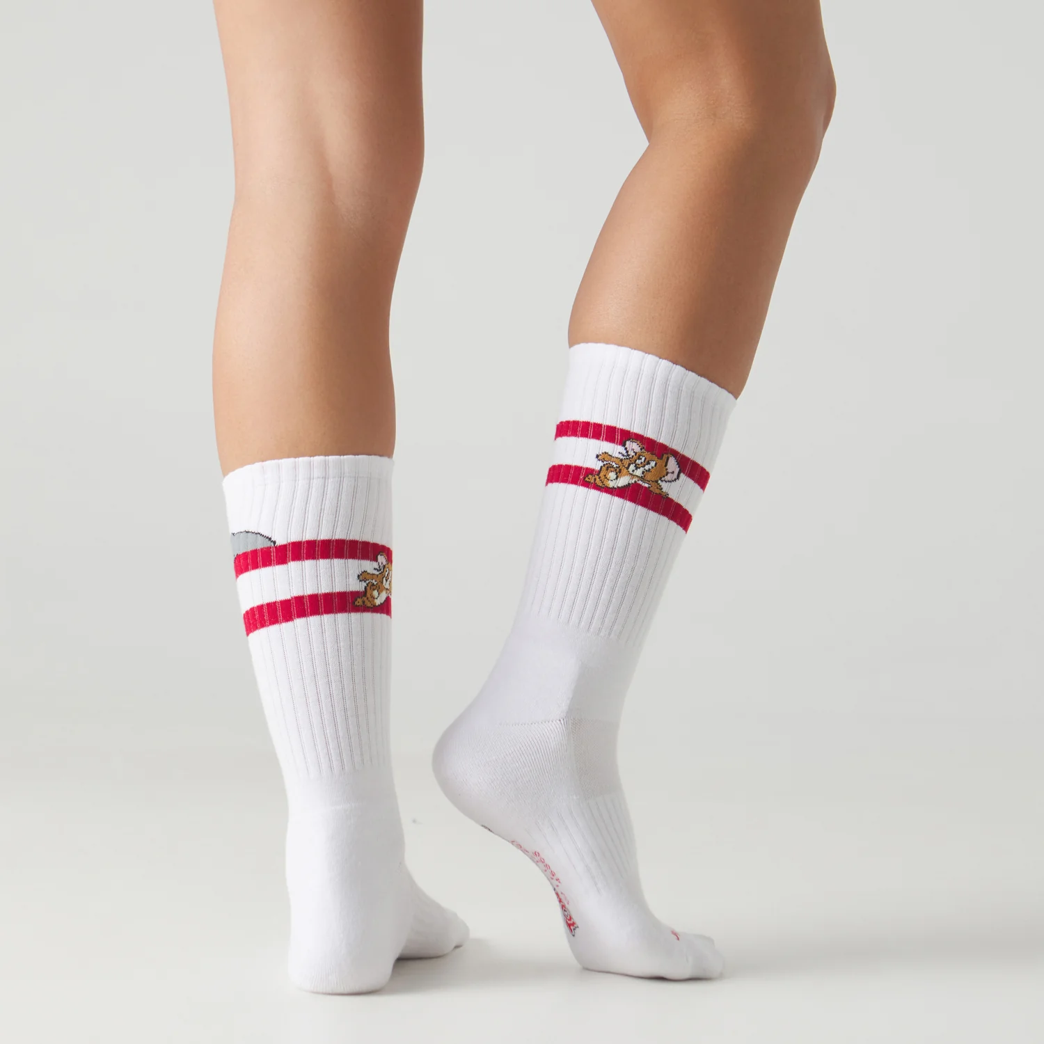 Athletic Tom and Jerry Original Socks - White - Image 2