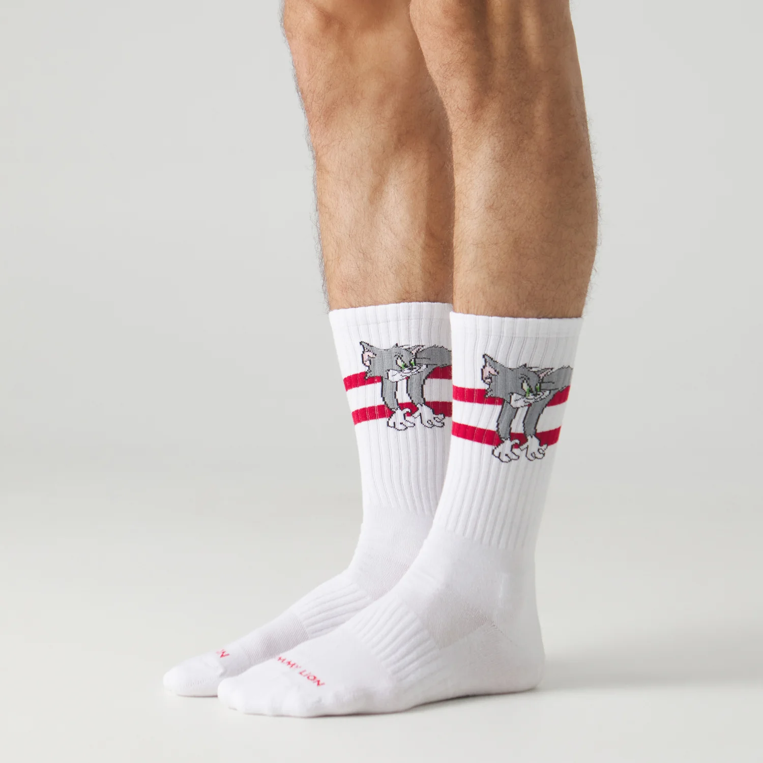 Athletic Tom and Jerry Original Socks - White - Image 3