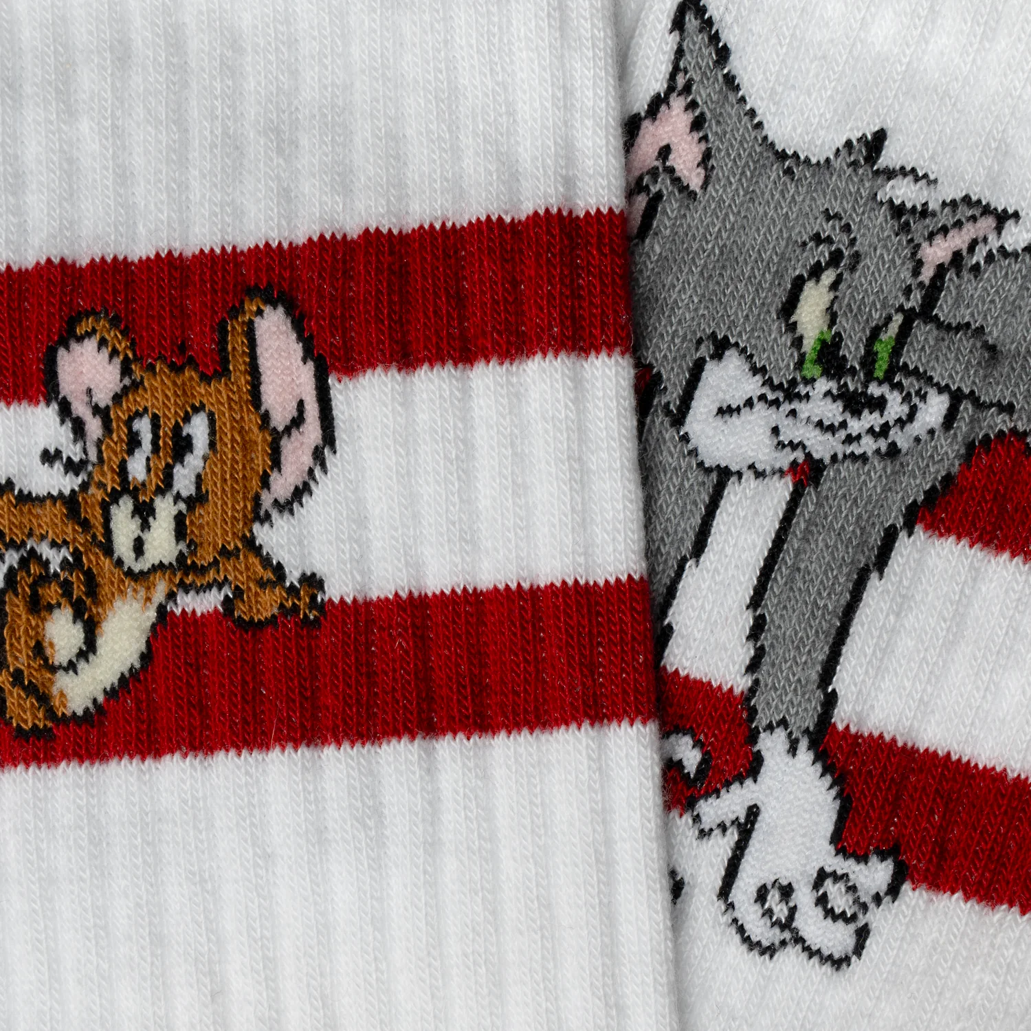 Athletic Tom and Jerry Original Socks - White - Image 4