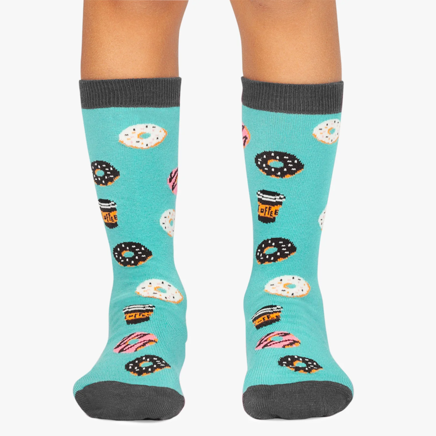 Kids Donuts & Coffee - Turquoise - Image 3