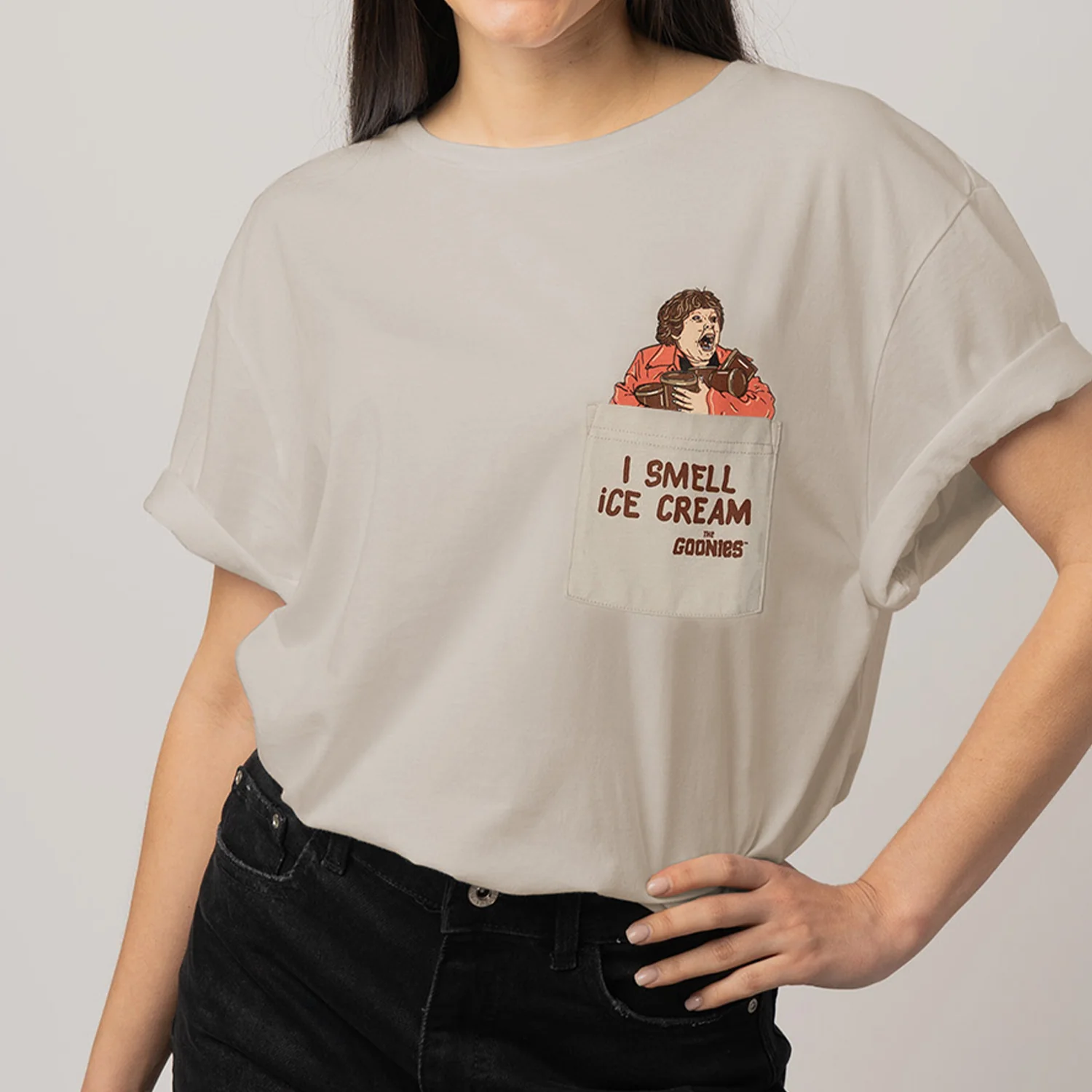 Chunk Ice Cream - Light Grey - Image 5