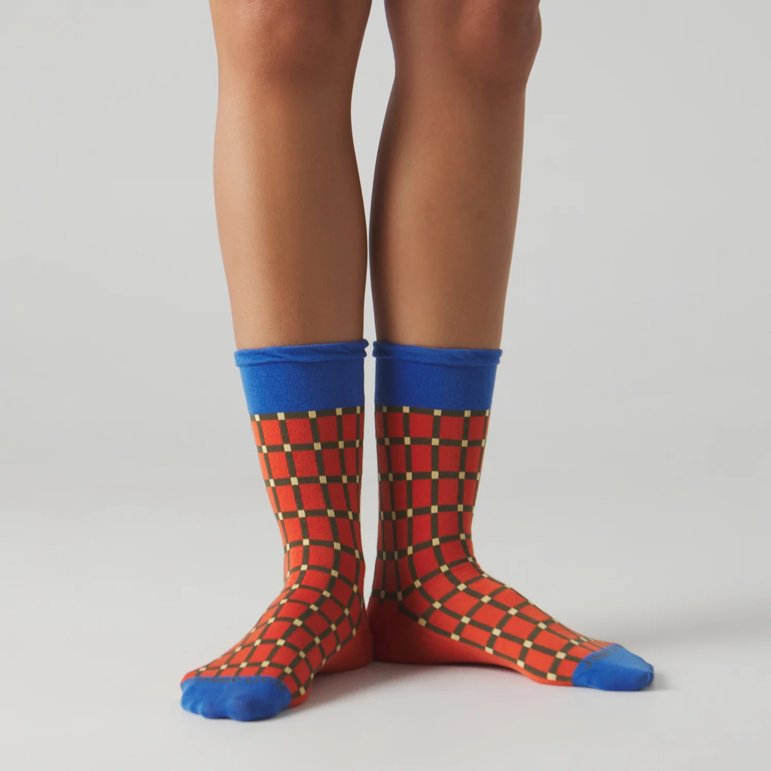 Evelina Kroon Orange Pattern - Orange Blue - Image 2