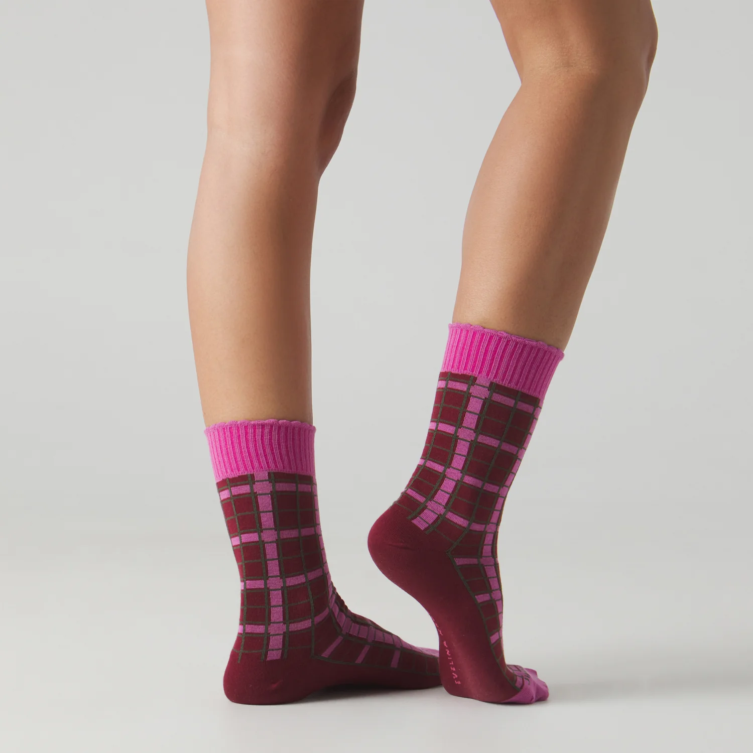 Evelina Kroon Red Pattern - Granet Pink - Image 3
