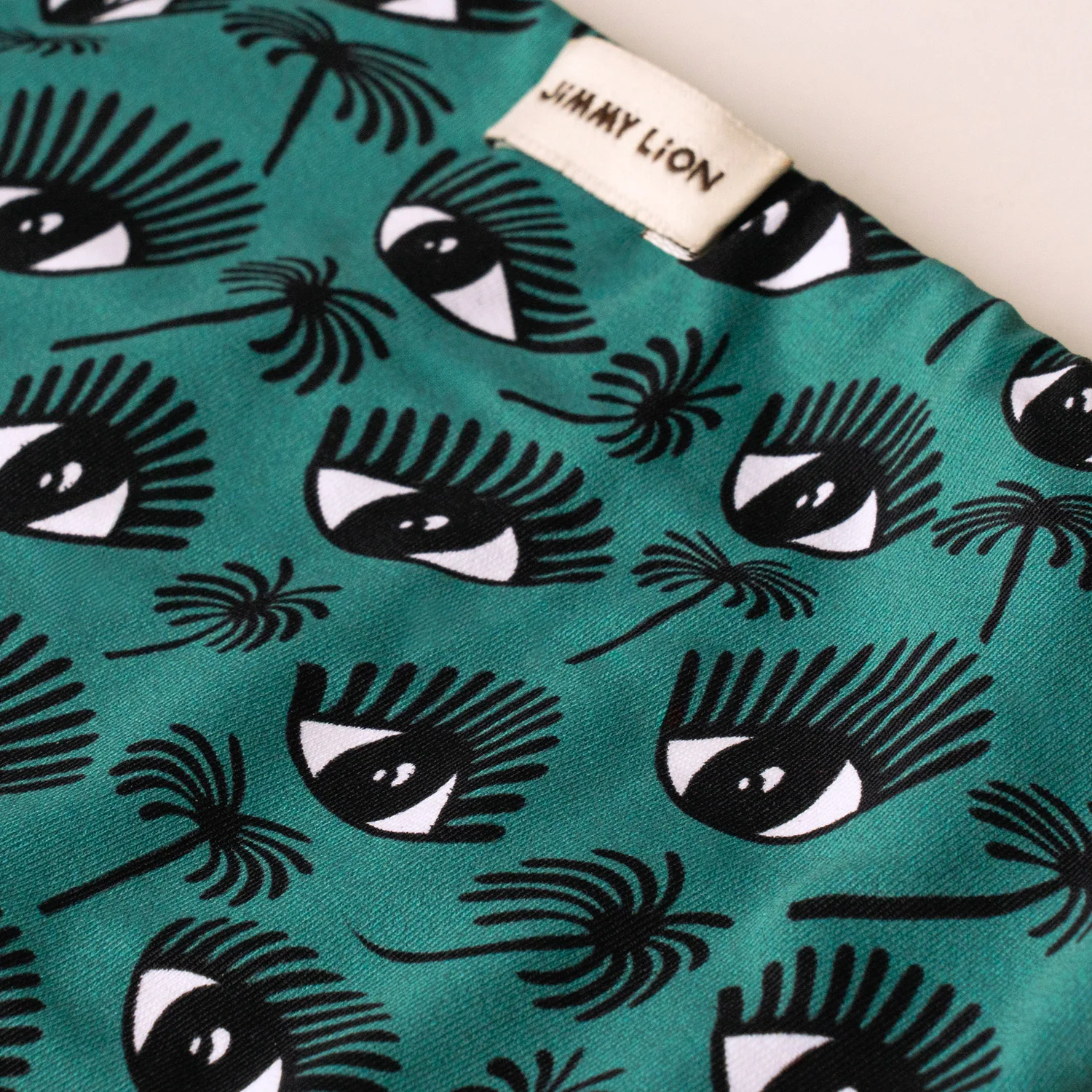 Eyes Bikini Bottom - Dark Acqua - Image 6