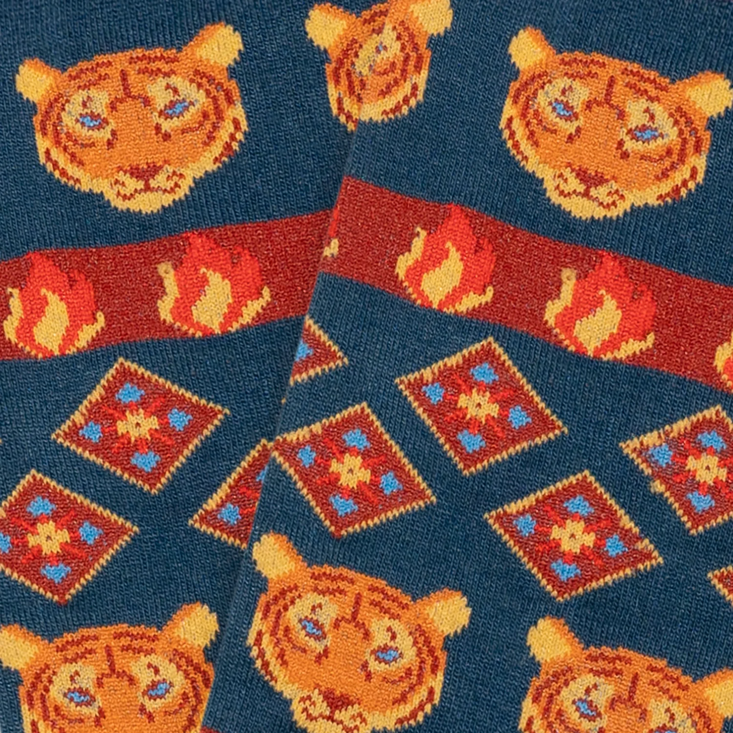 Flaming Tiger - Blue - Image 4