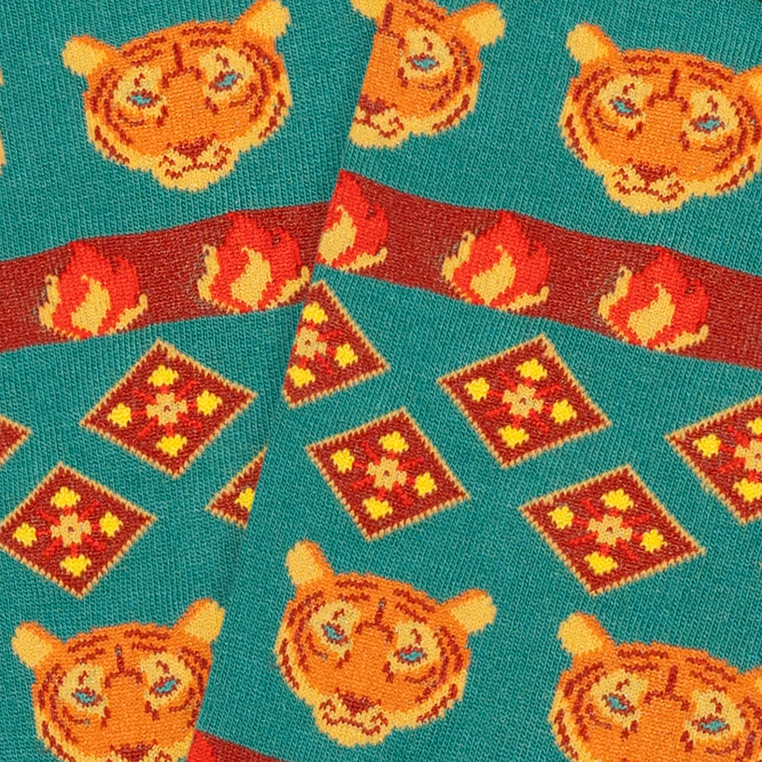 Flaming Tiger - Green - Image 4