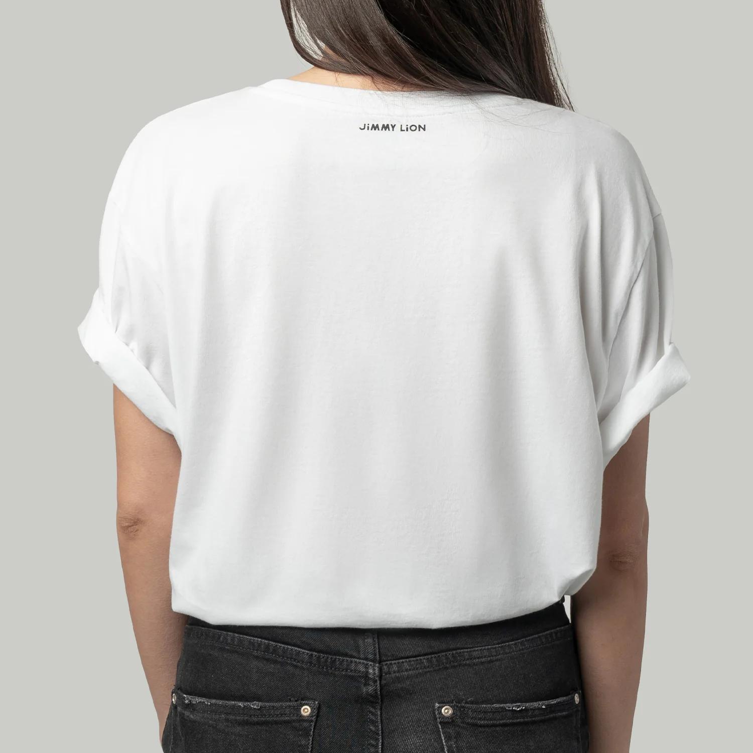 Giant Heart Tee - White - Image 6