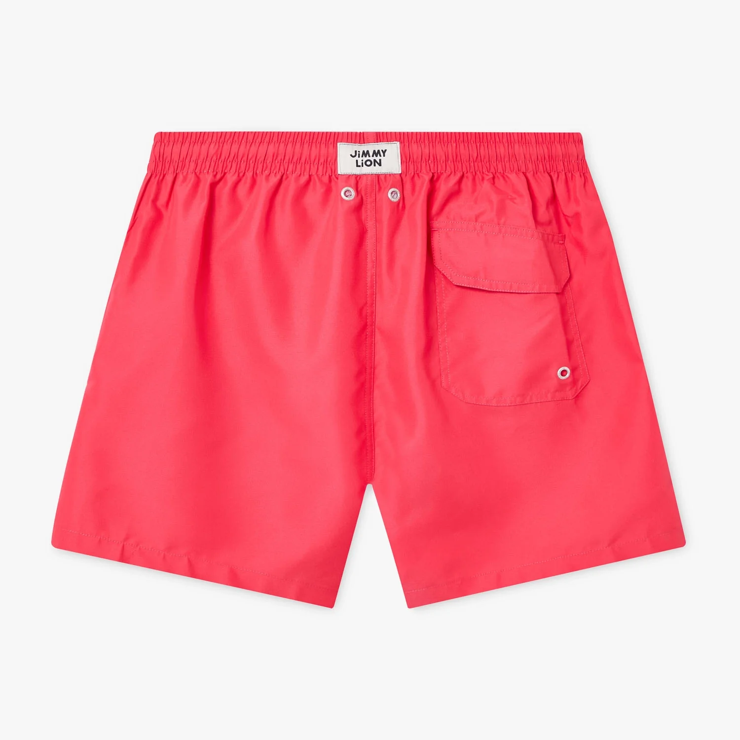 Lion Essentials Swim Shorts - Nectarine Red - Image 2