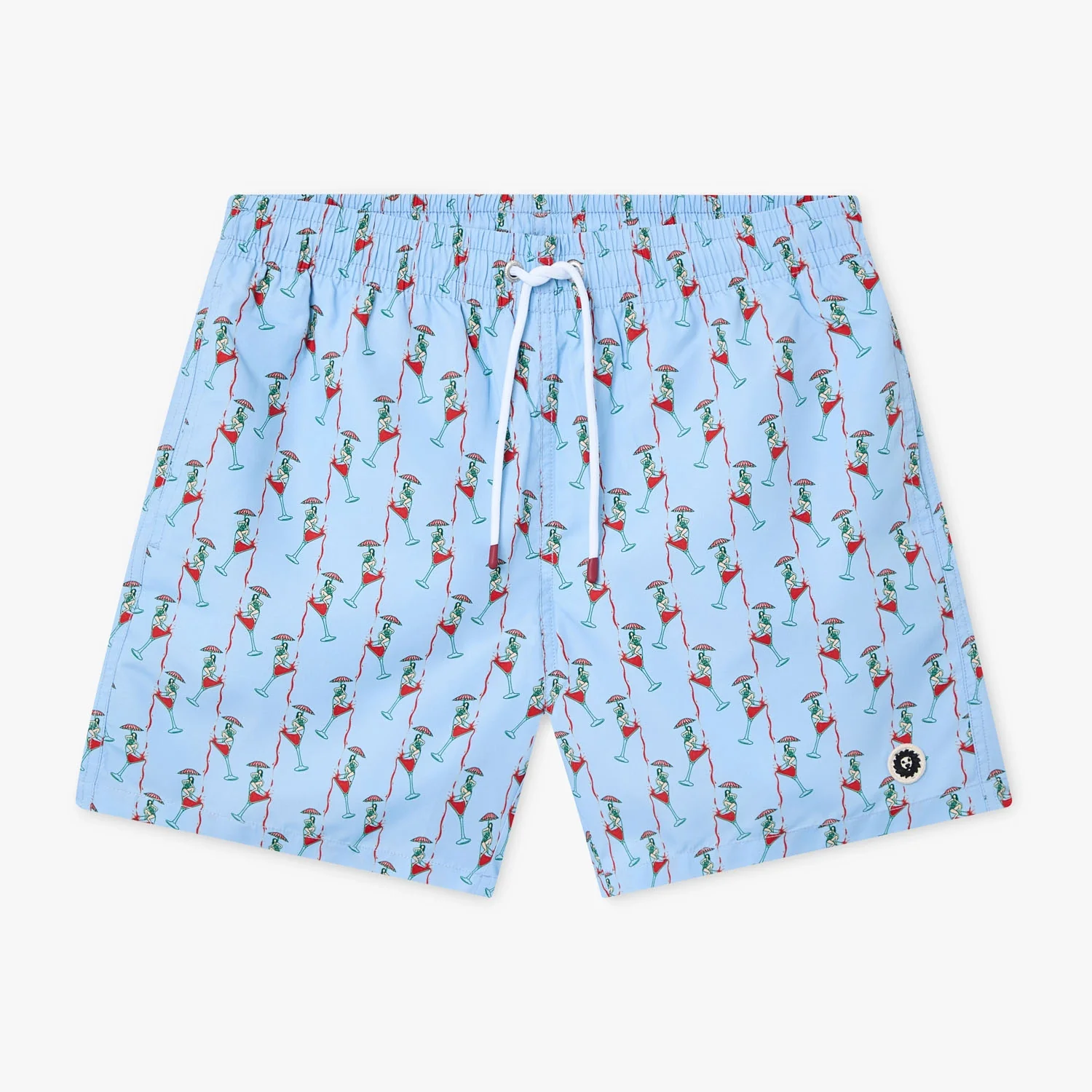 Happy Hour Swim Shorts - White