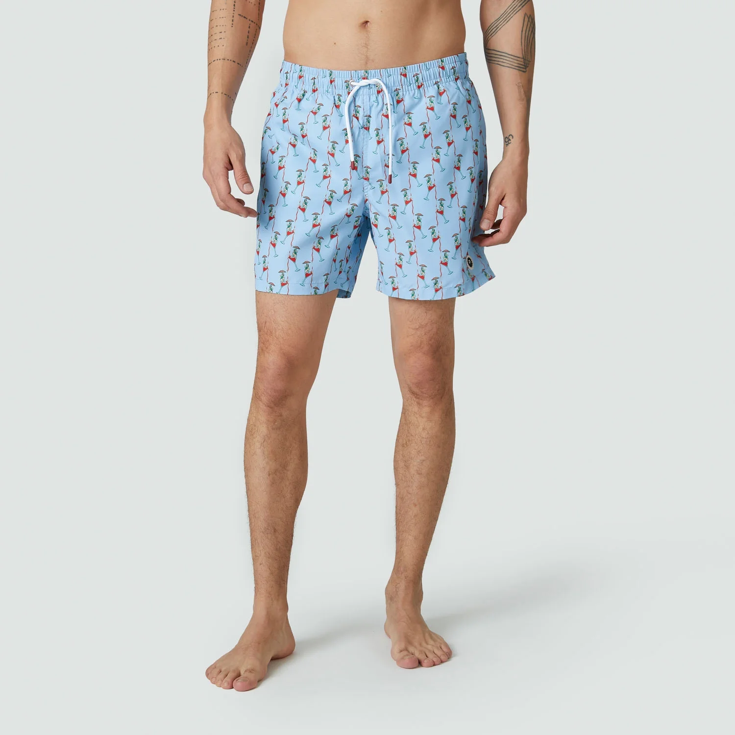 Happy Hour Swim Shorts - White - Image 3