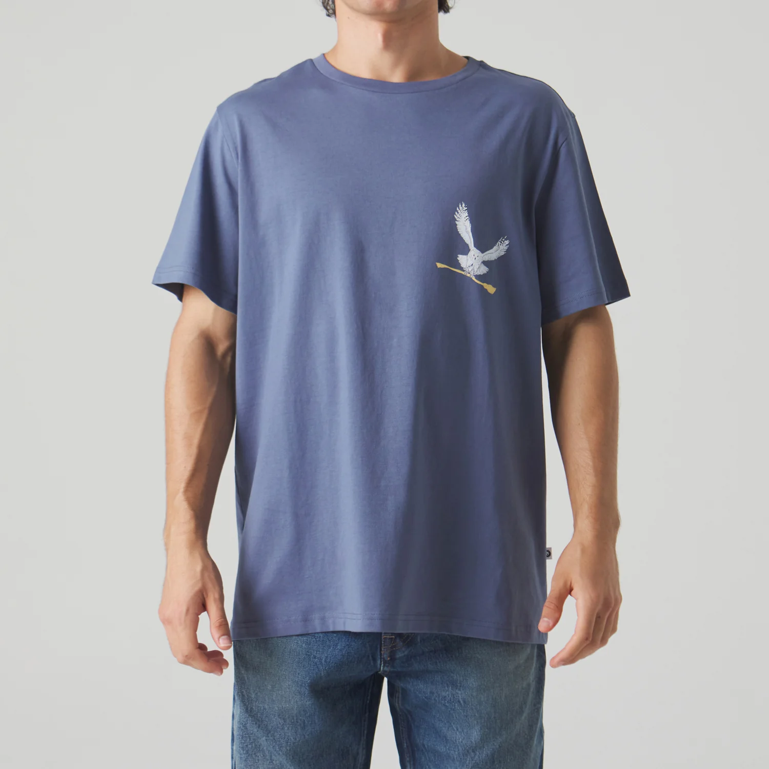 Harry Potter Hedwig Tee - Gray - Image 4
