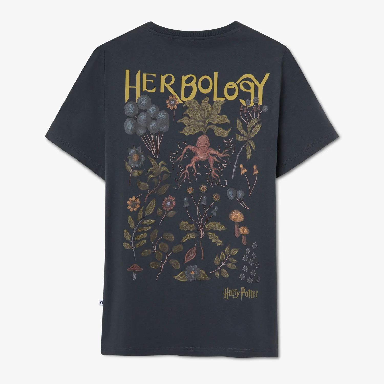 Harry Potter Herbology Tee - Dark Gray - Image 2