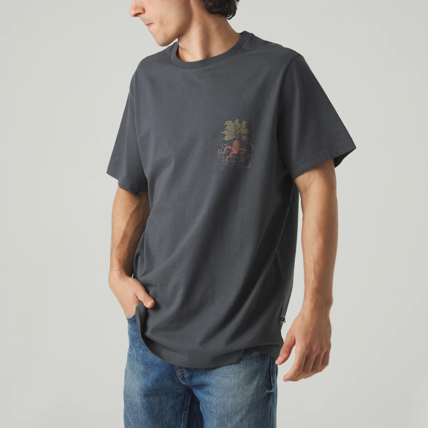 Harry Potter Herbology Tee - Dark Gray - Image 4