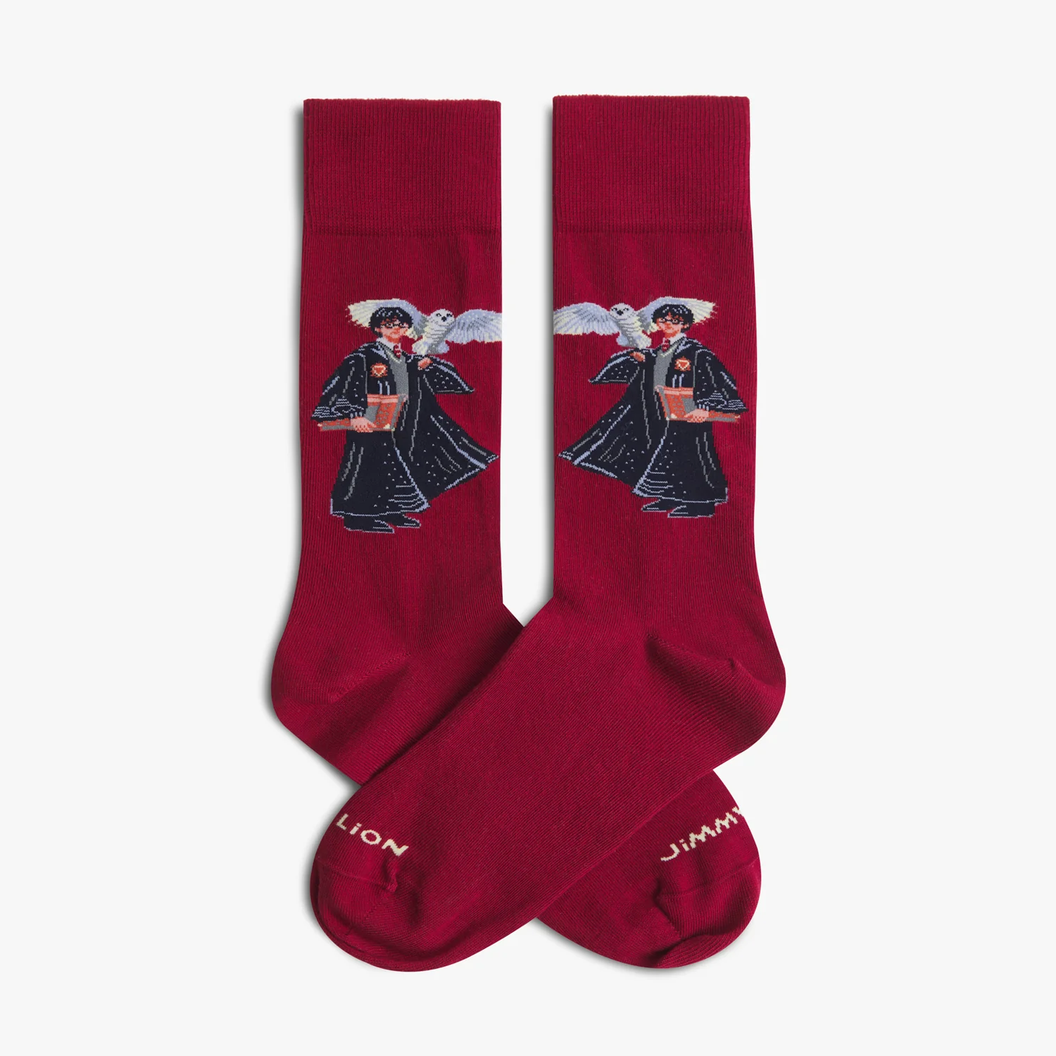 Harry Potter The Boy Who Lived Socks - Burgundy